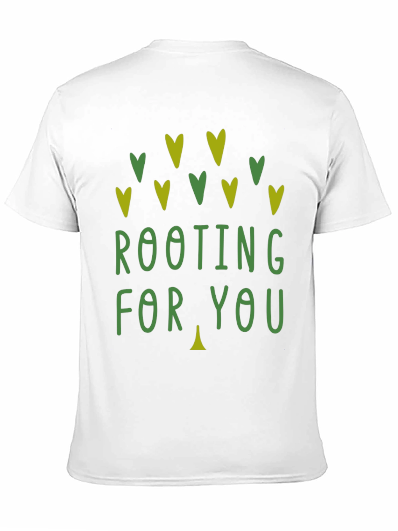 Rooting For You Graphic Print Tee