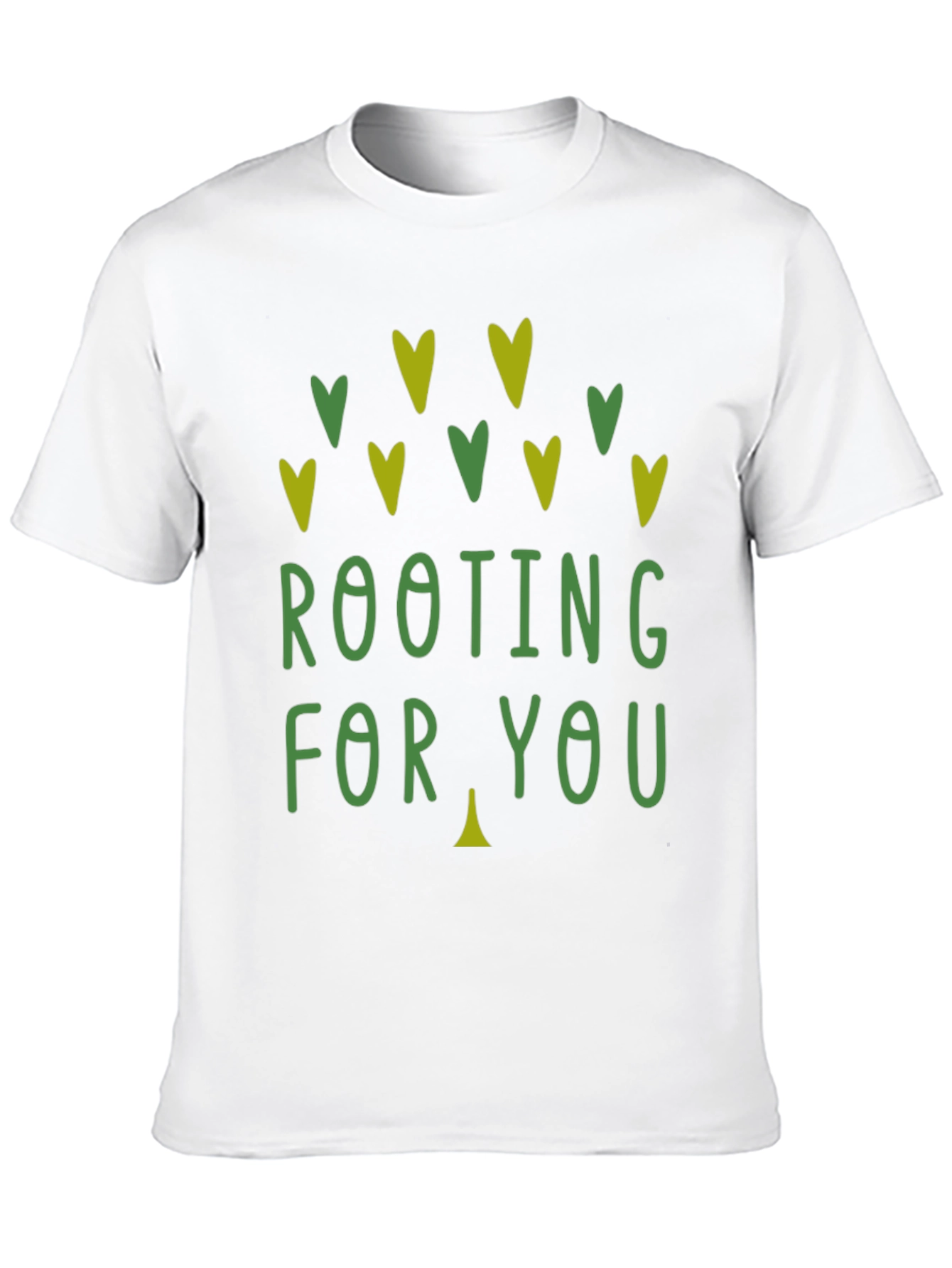 Rooting For You Graphic Print Tee