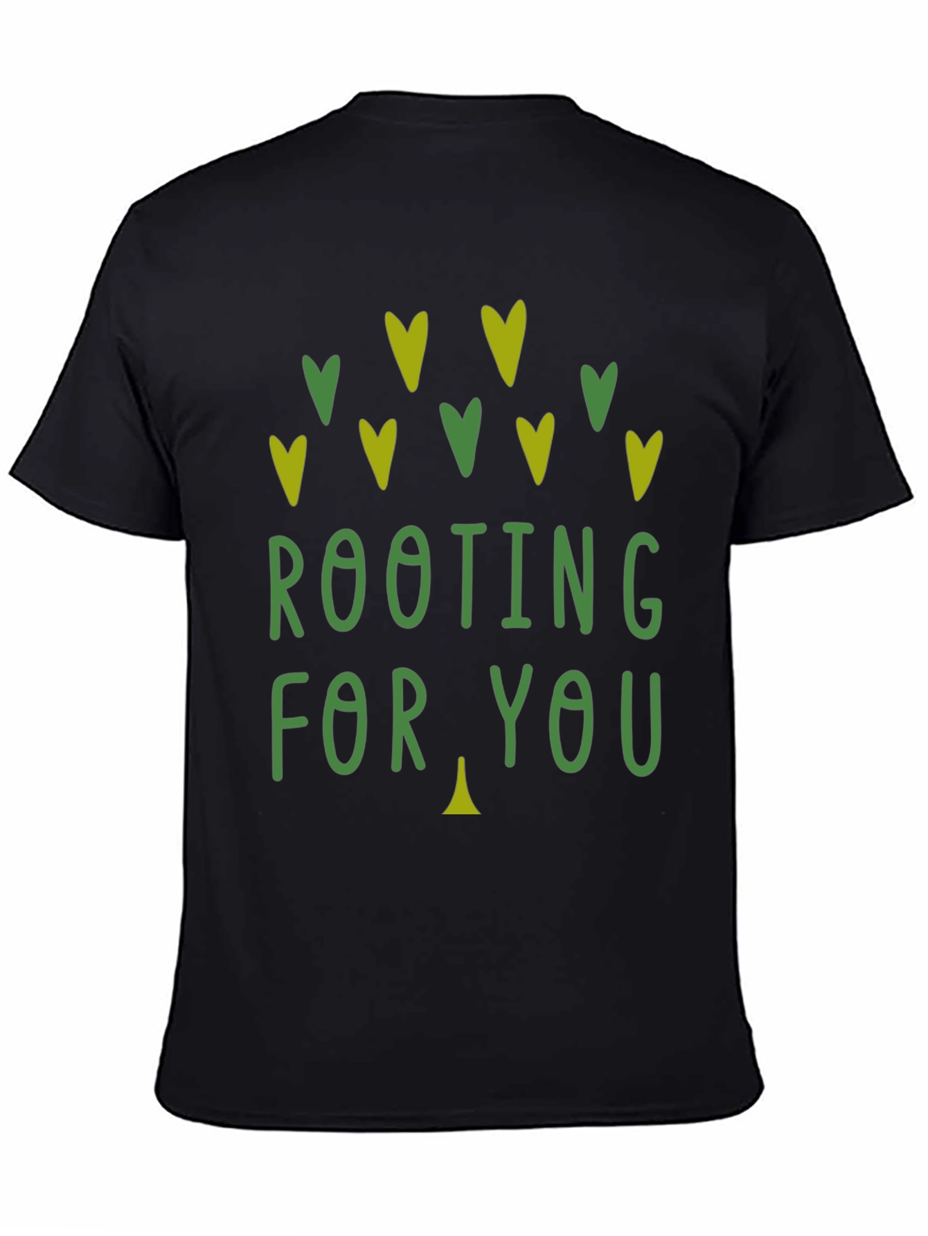 Rooting For You Graphic Print Tee