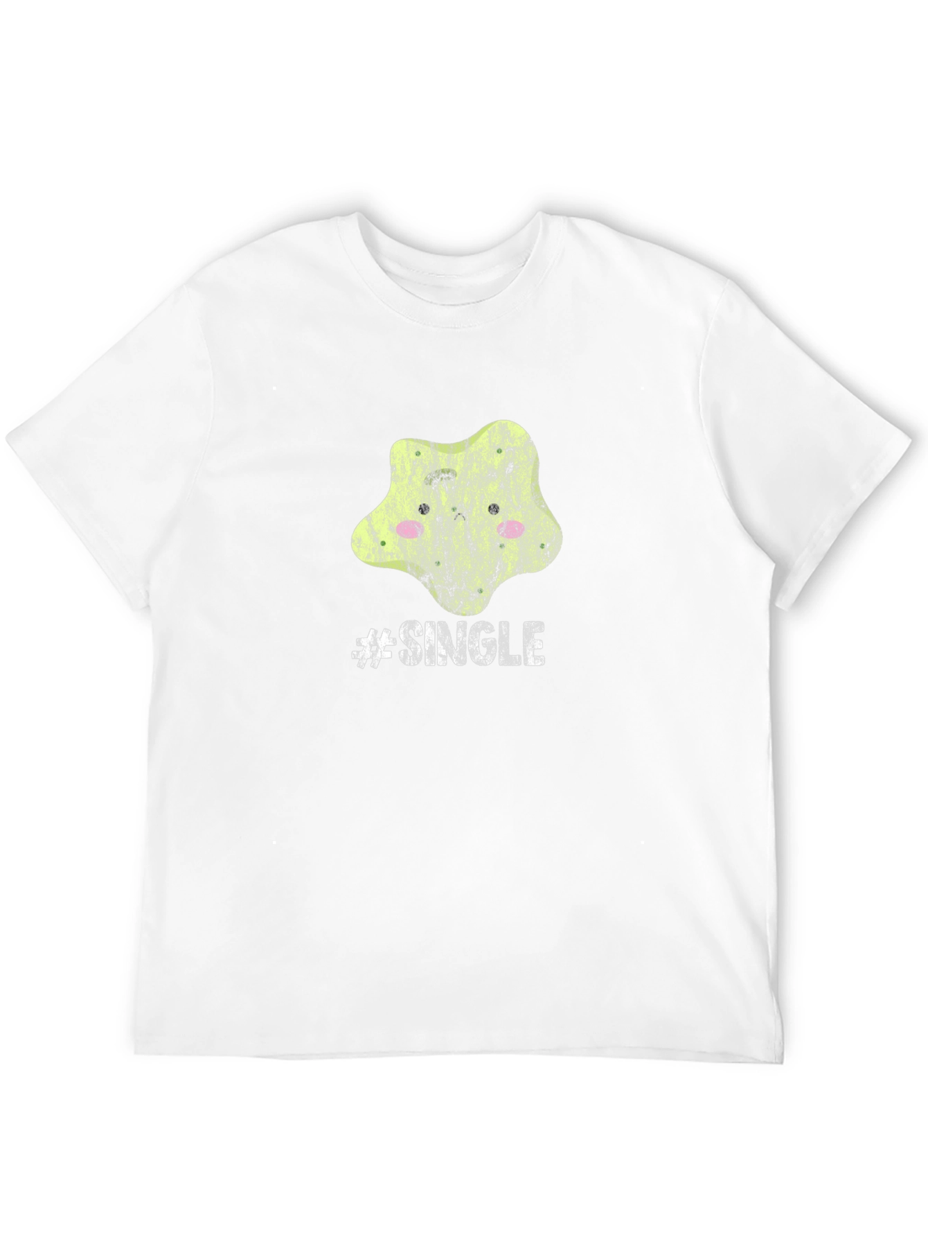 Single Kawaii Star Graphic T-Shirt