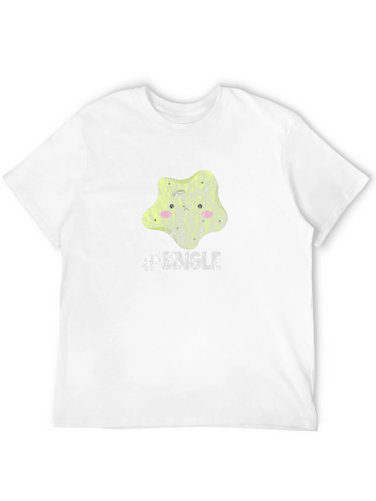 Single Kawaii Star Graphic T-Shirt