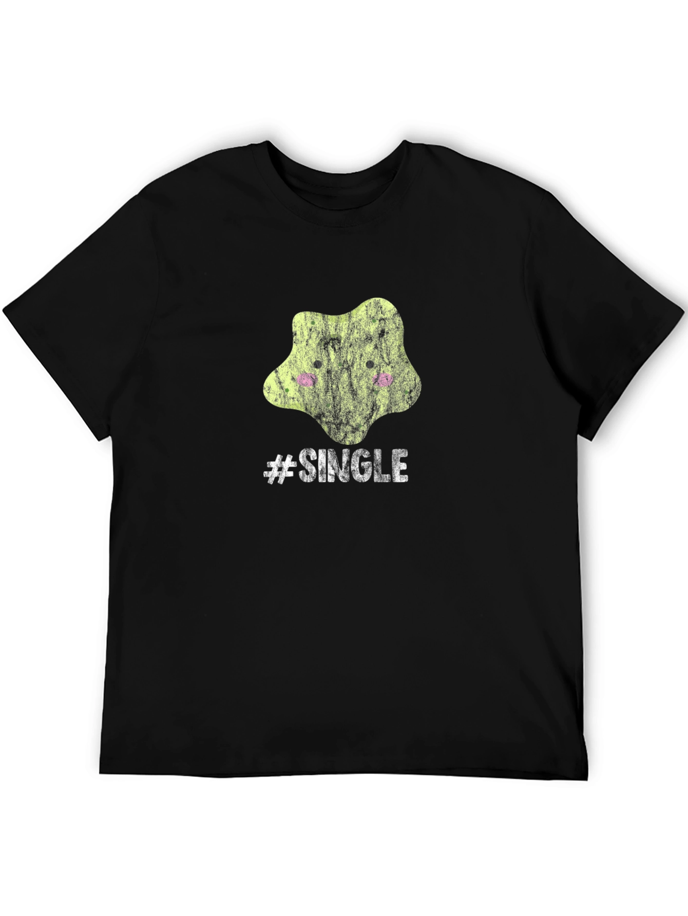 Single Kawaii Star Graphic T-Shirt