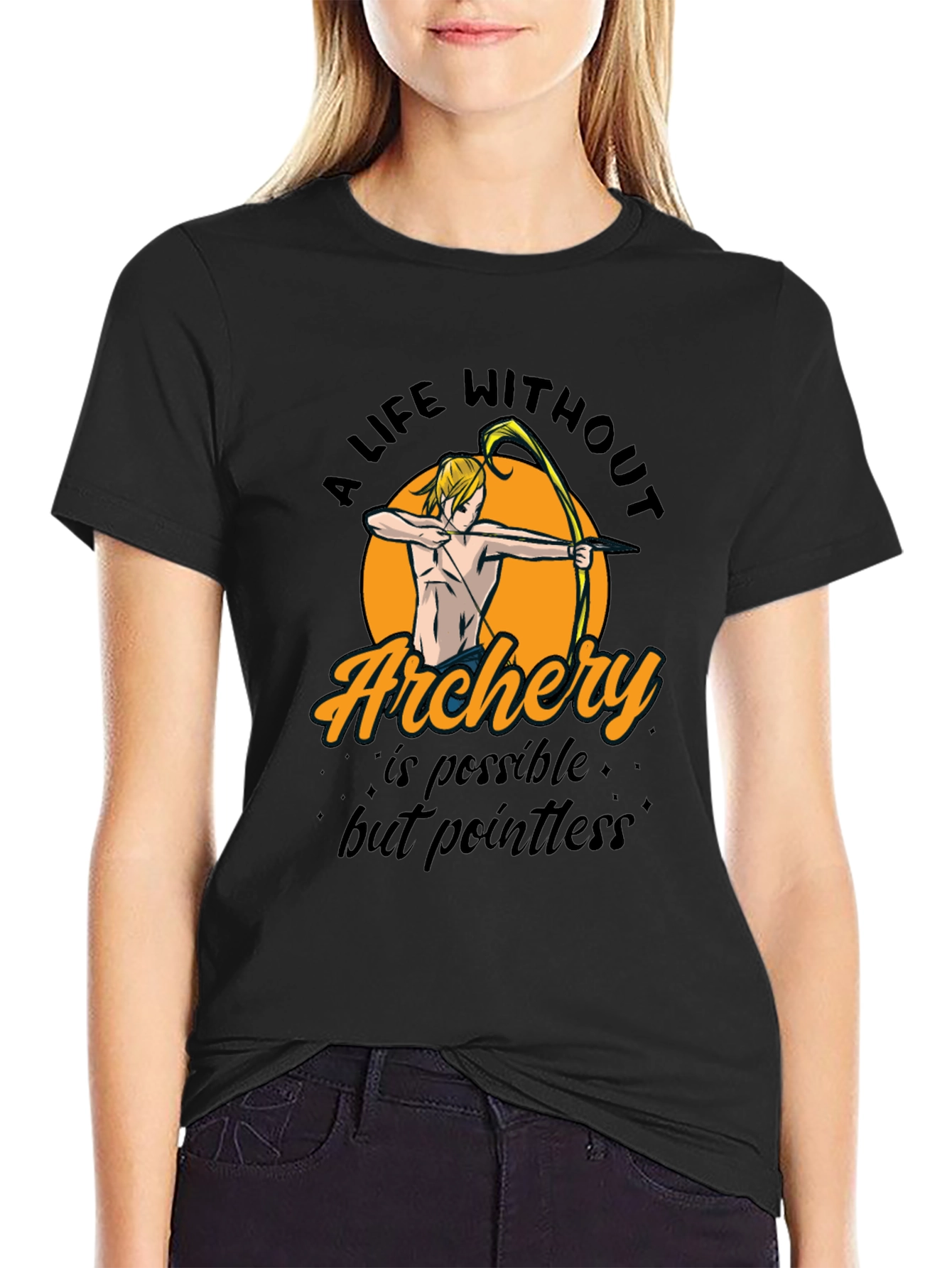 Archery Life T-Shirt | Pointless Without Archery Tee
