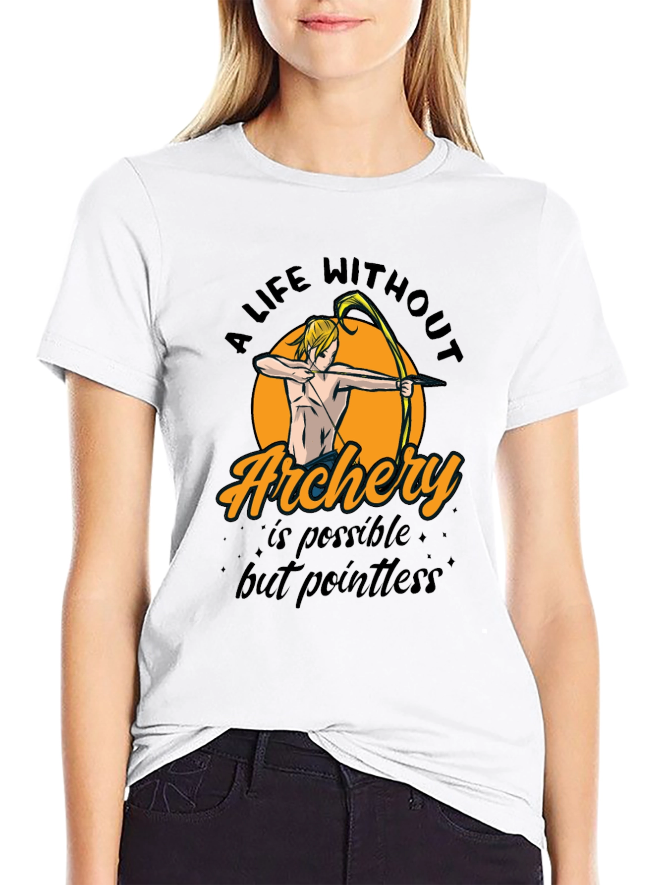 Archery Life T-Shirt | Pointless Without Archery Tee