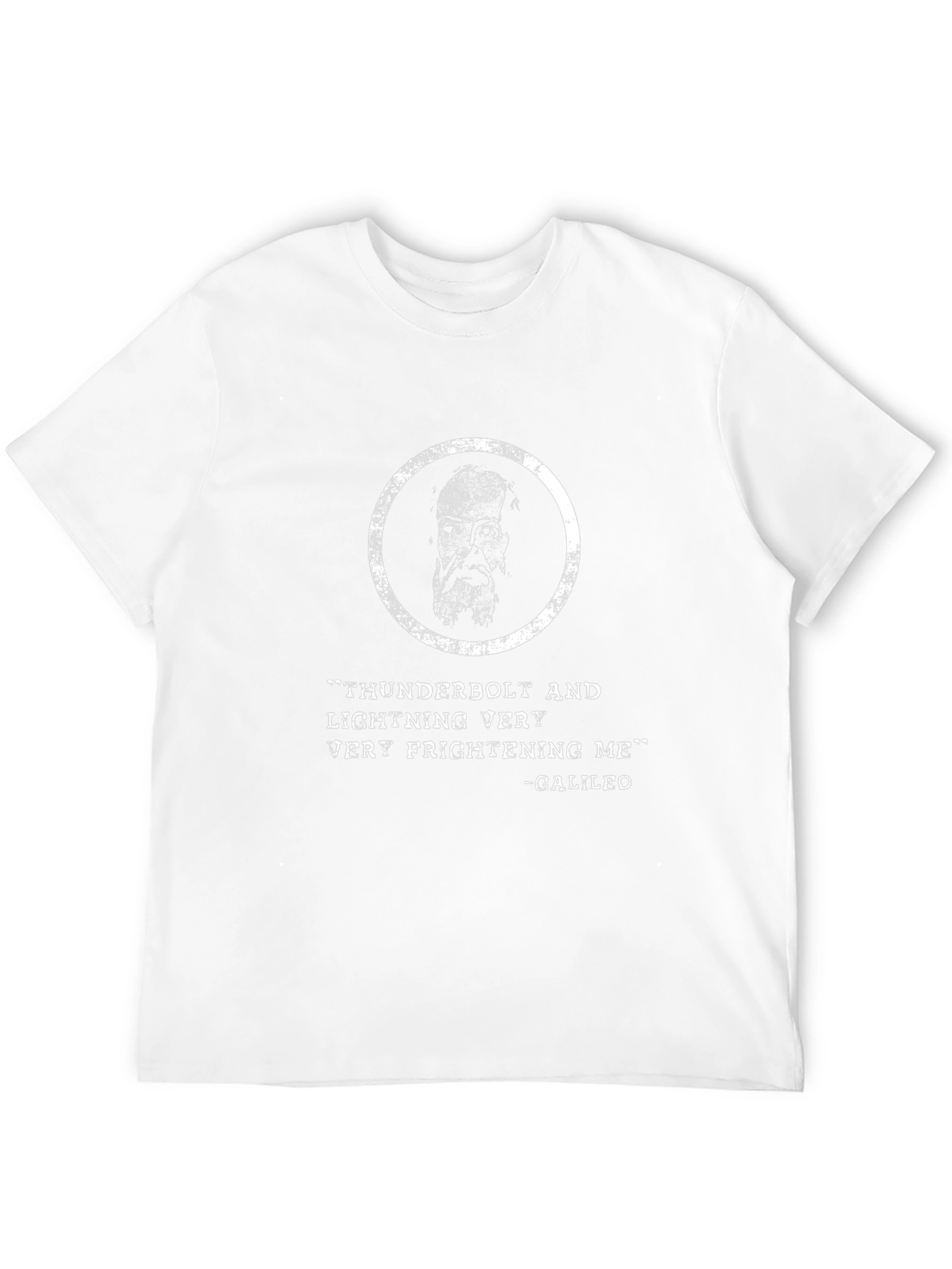 Thunderbolt Galileo T-Shirt - Funny Quote Tee