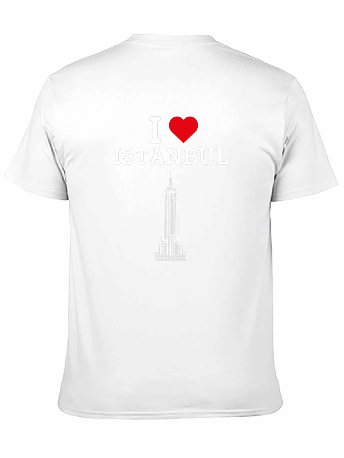 I Love Istanbul Graphic Tee - Black