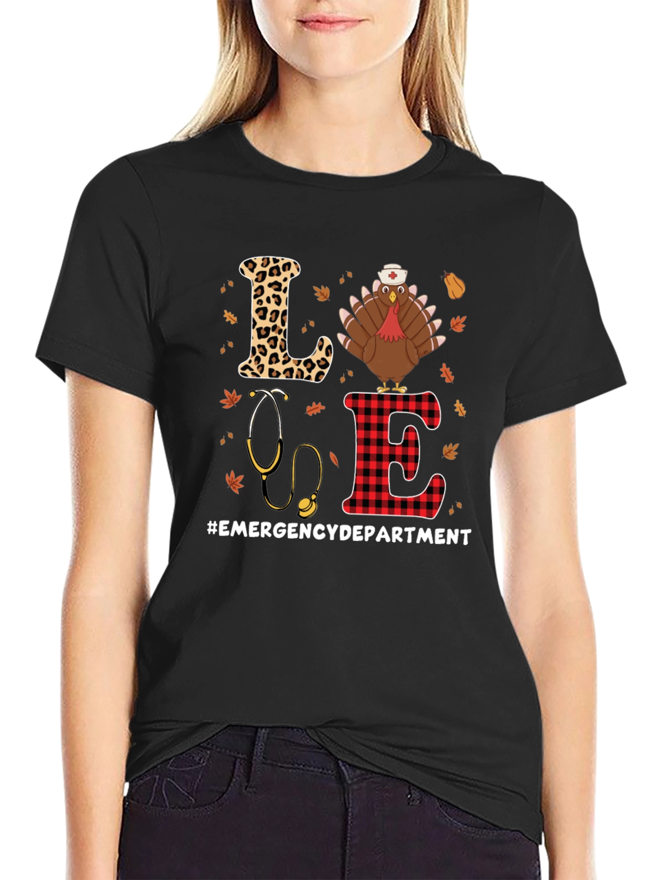 Emergency Dept. Nurse Thanksgiving T-Shirt
