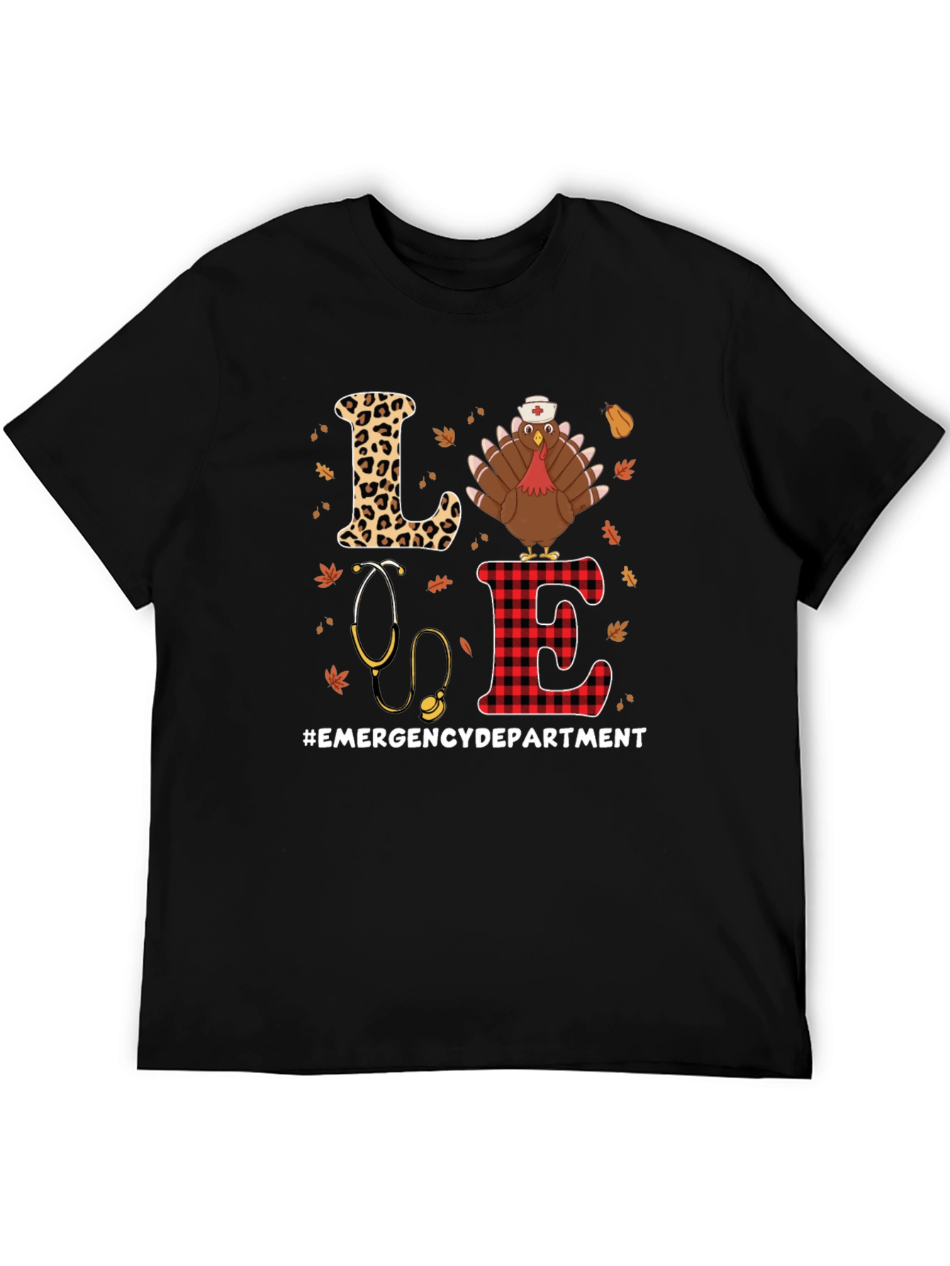 Emergency Dept. Nurse Thanksgiving T-Shirt