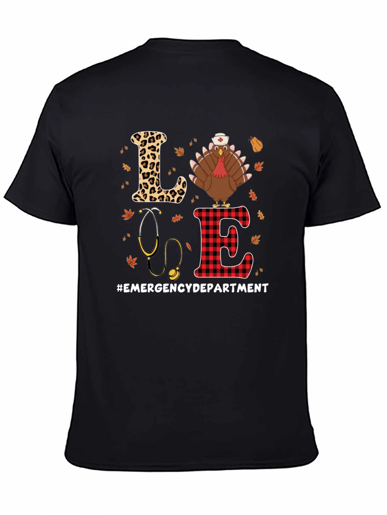Emergency Dept. Nurse Thanksgiving T-Shirt