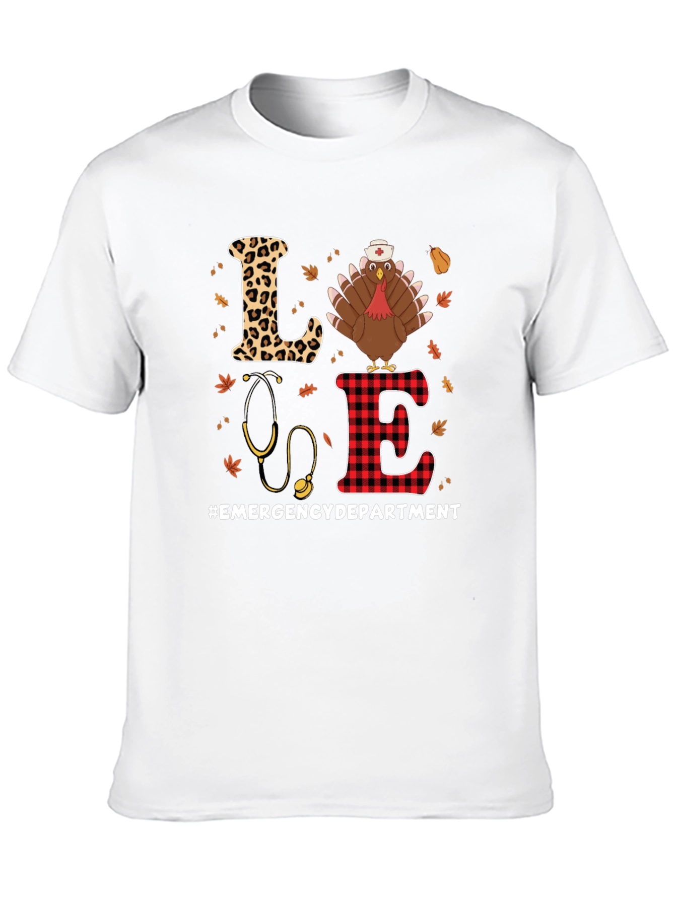 Emergency Dept. Nurse Thanksgiving T-Shirt