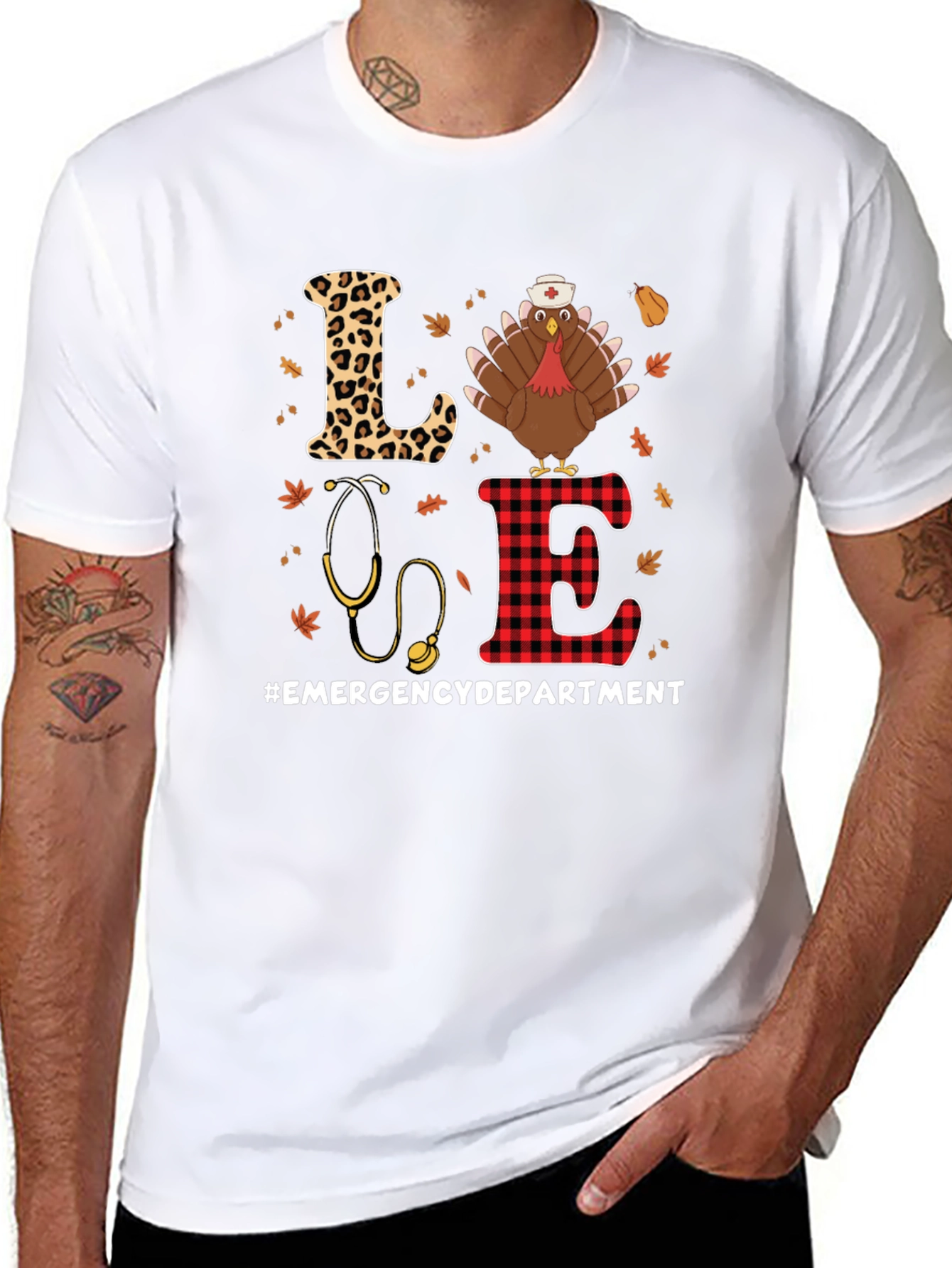 Emergency Dept. Nurse Thanksgiving T-Shirt