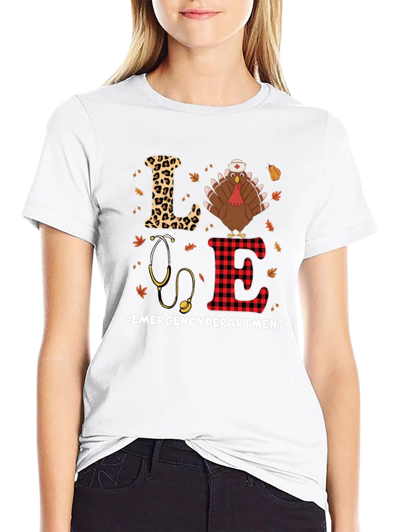 Emergency Dept. Nurse Thanksgiving T-Shirt