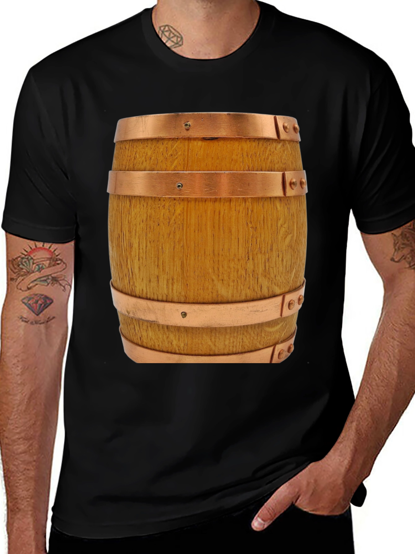 Barrel T-Shirt - Novelty Design