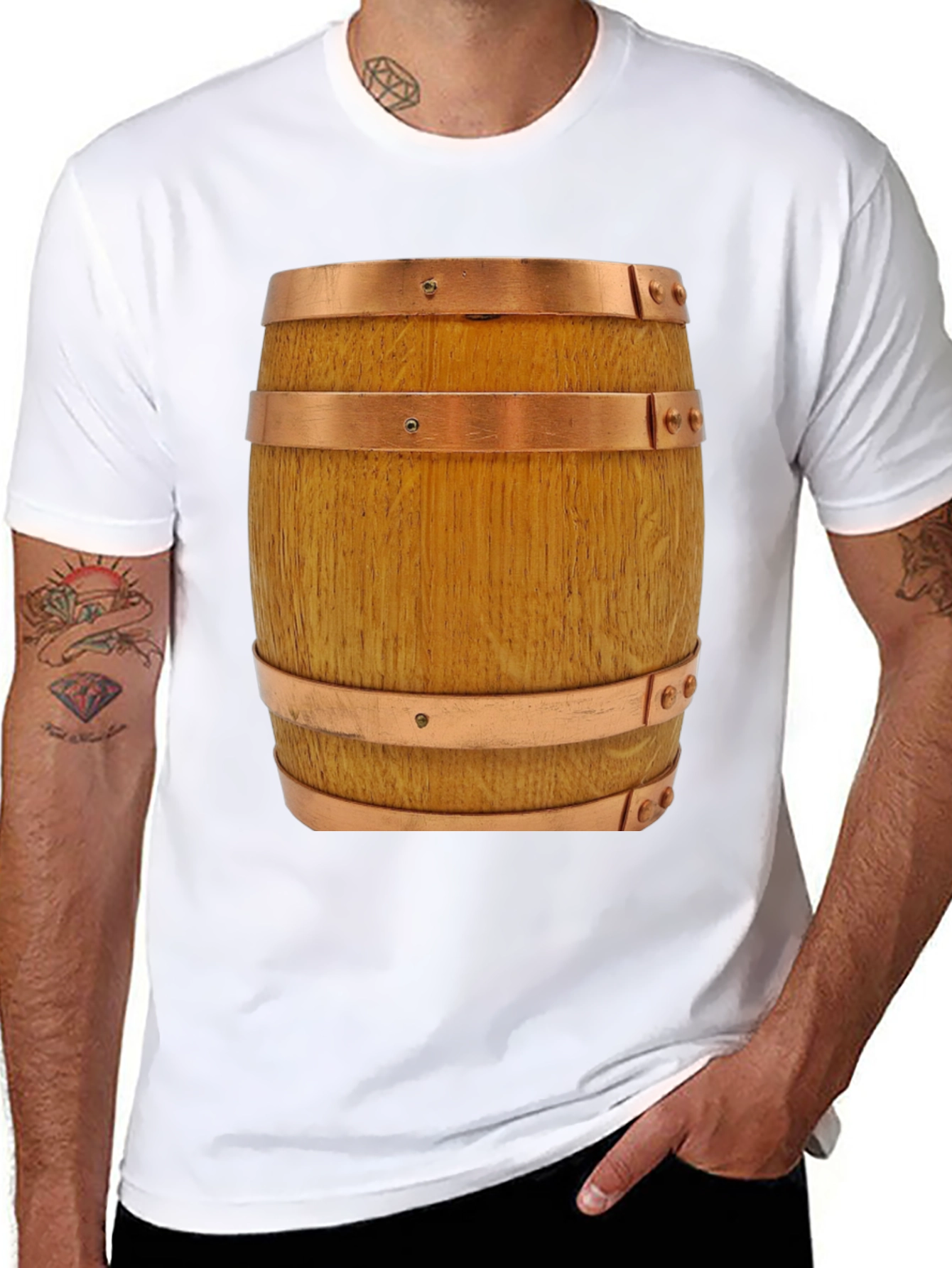 Barrel T-Shirt - Novelty Design