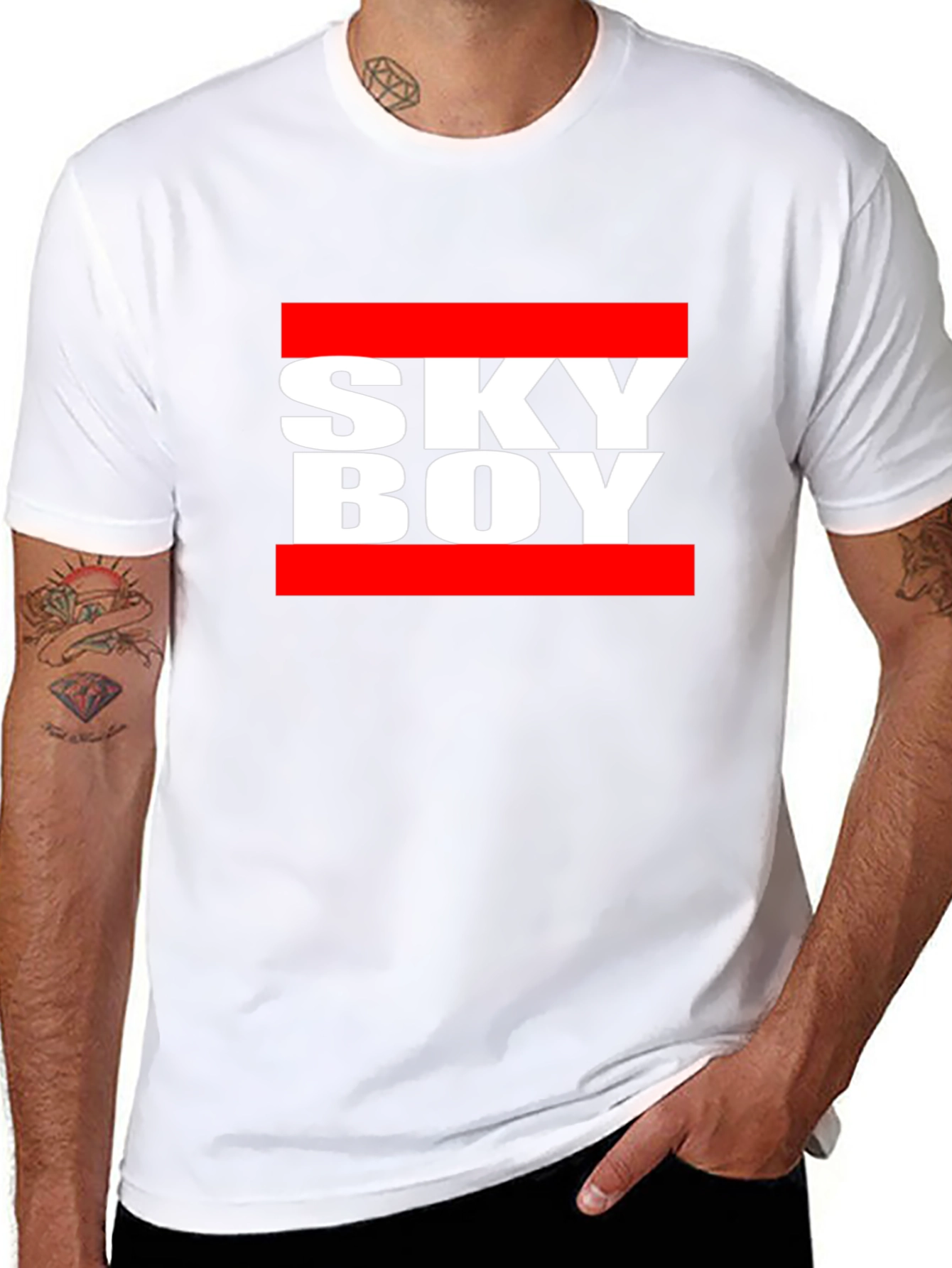 Sky Boy Graphic Tee - Cool Cotton Comfort