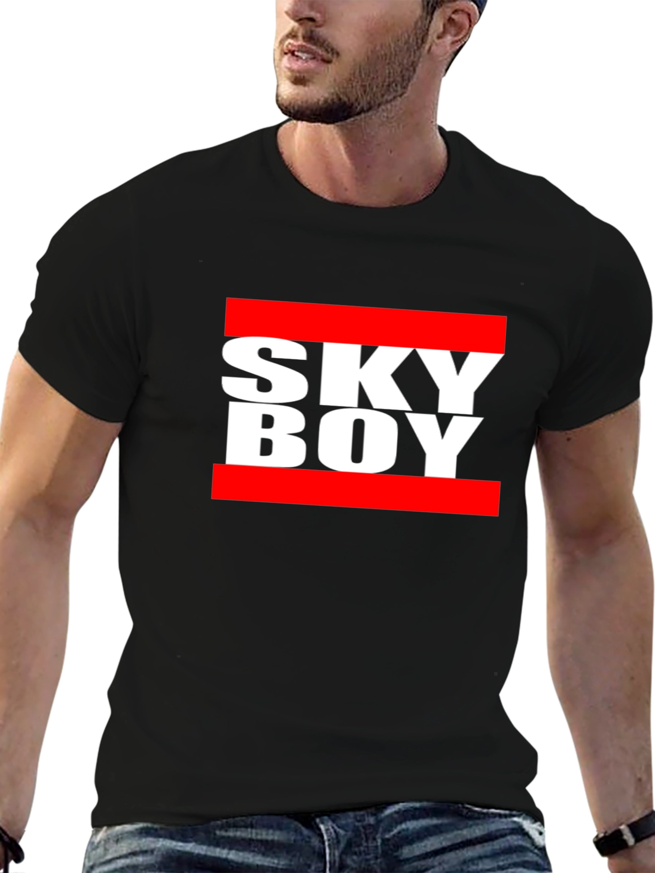 Sky Boy Graphic Tee - Cool Cotton Comfort