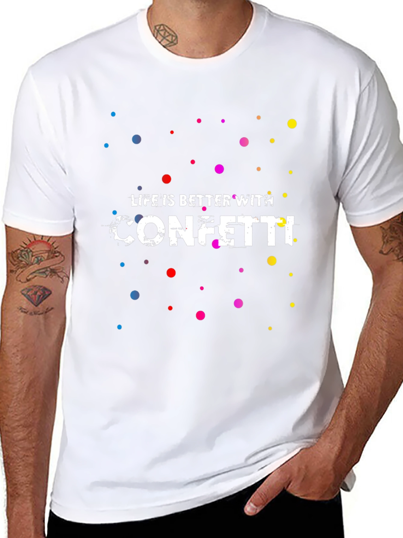 Life is Better with Confetti T-Shirt