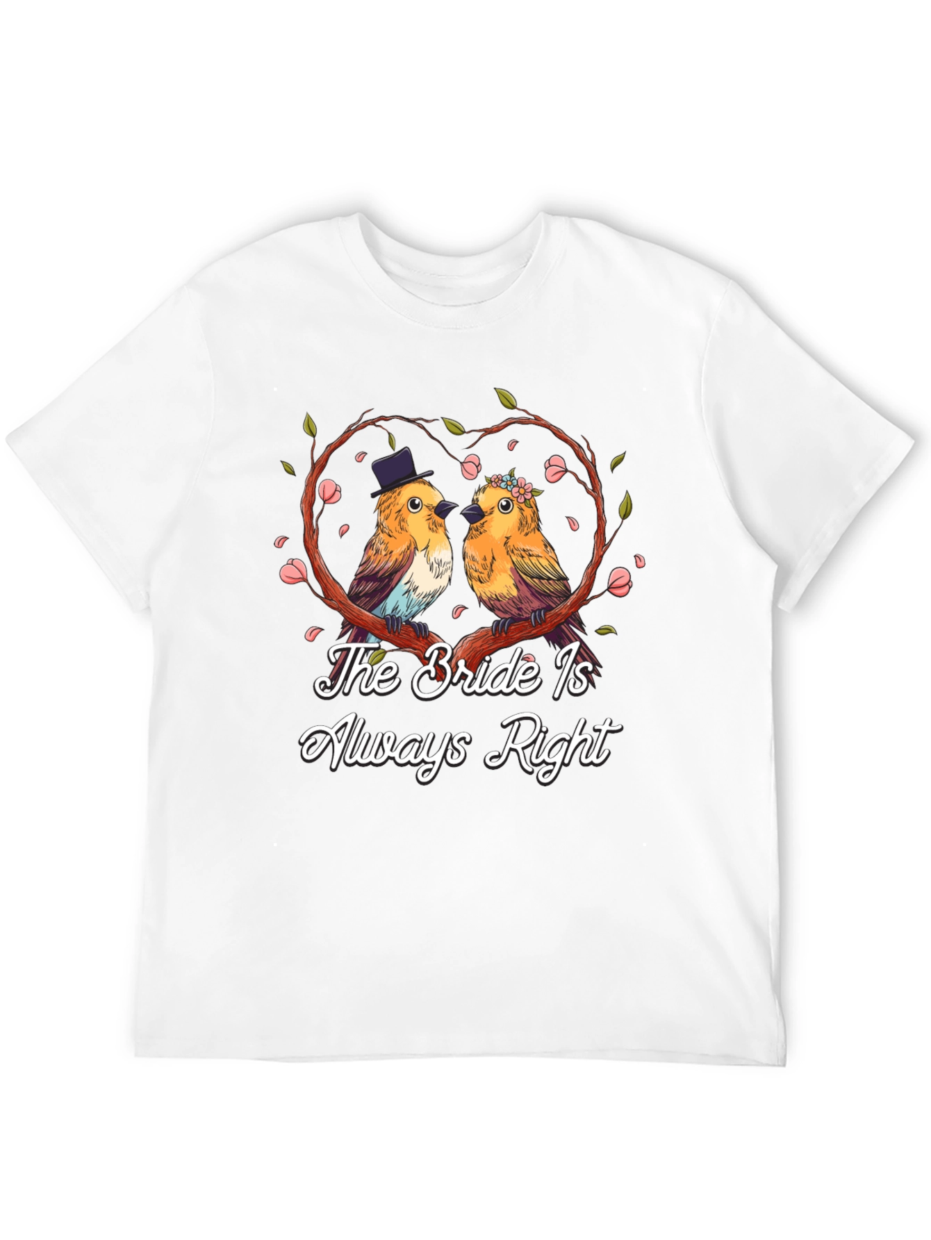 The Bride Is Always Right Graphic Tee