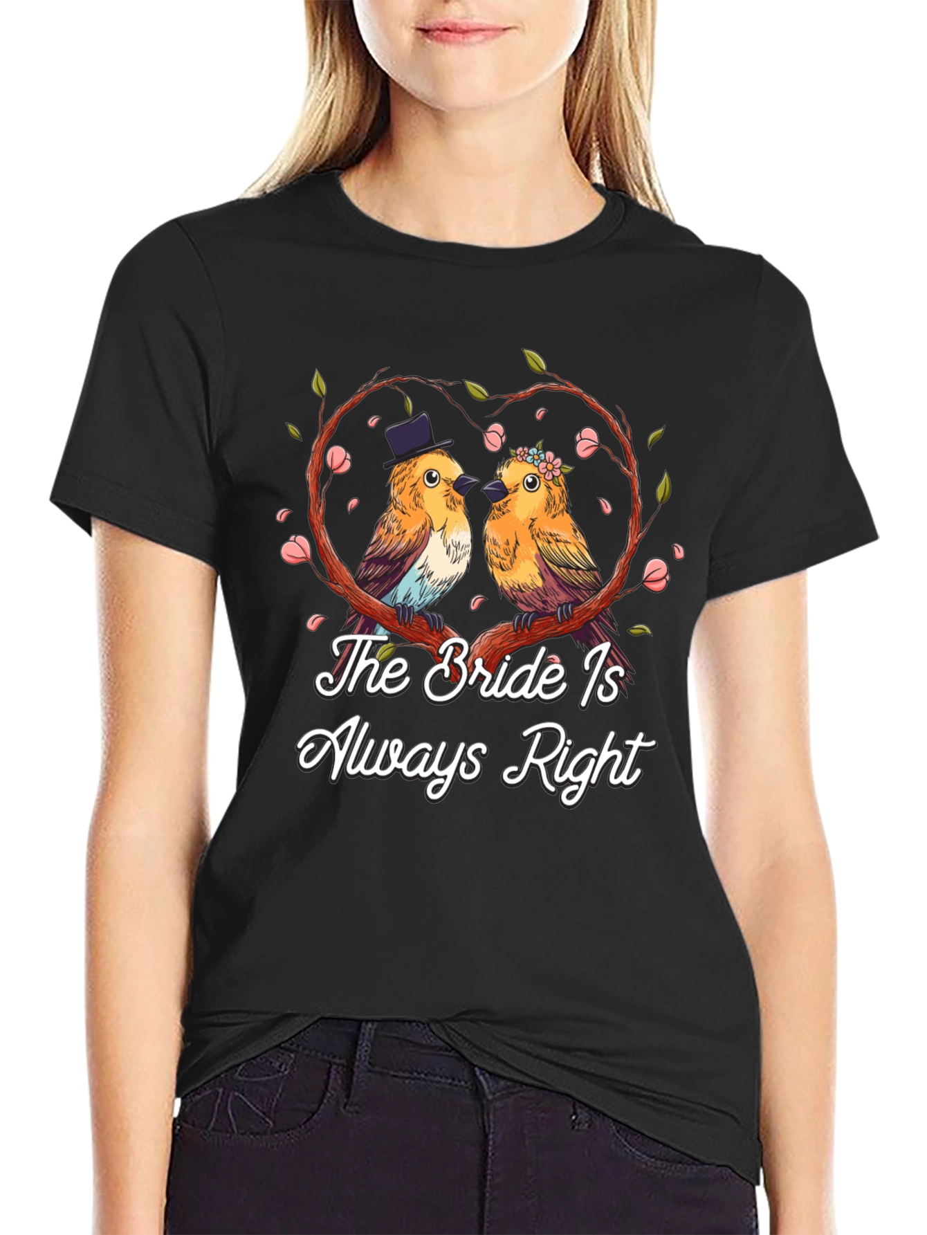 The Bride Is Always Right Graphic Tee
