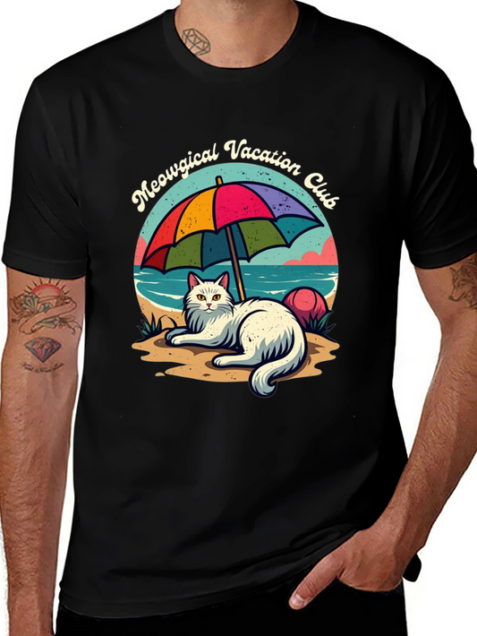 Meowgical Vacation Club Graphic Tee