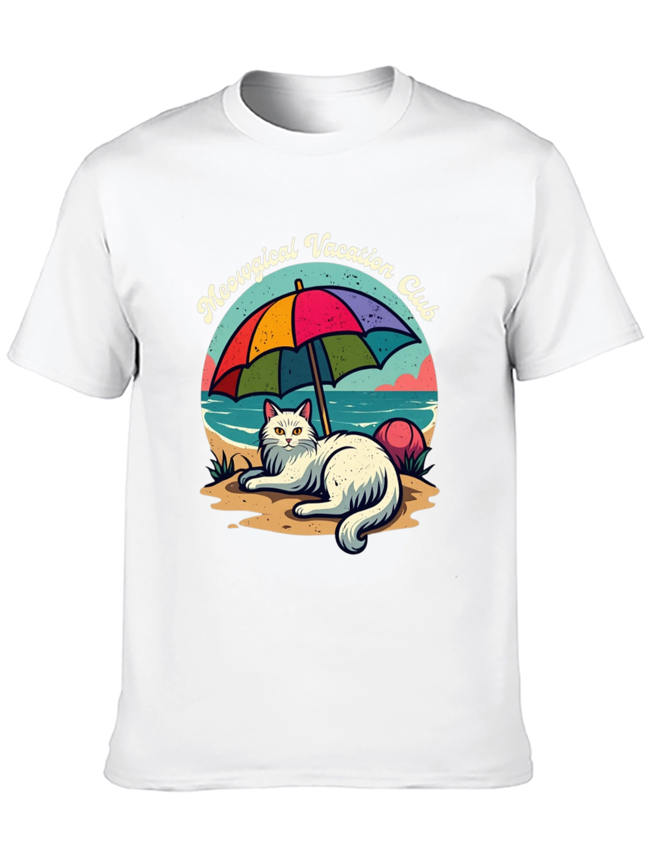 Meowgical Vacation Club Graphic Tee