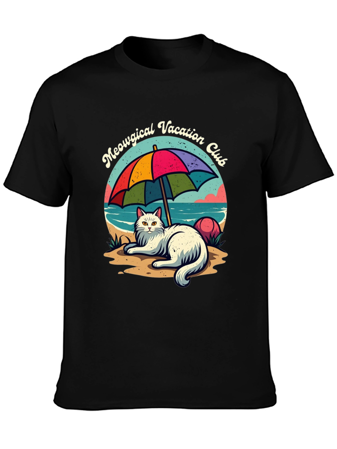 Meowgical Vacation Club Graphic Tee