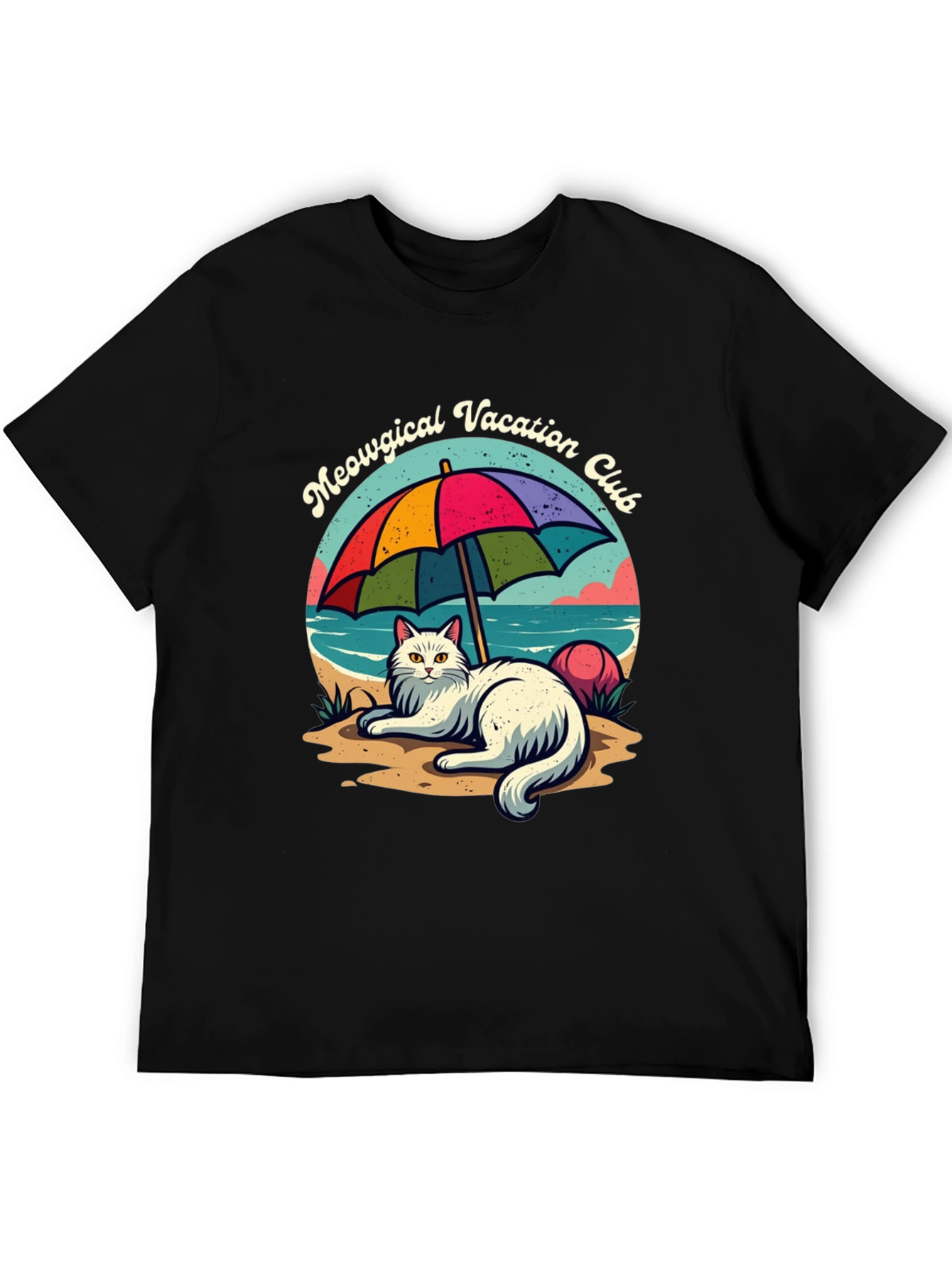 Meowgical Vacation Club Graphic Tee