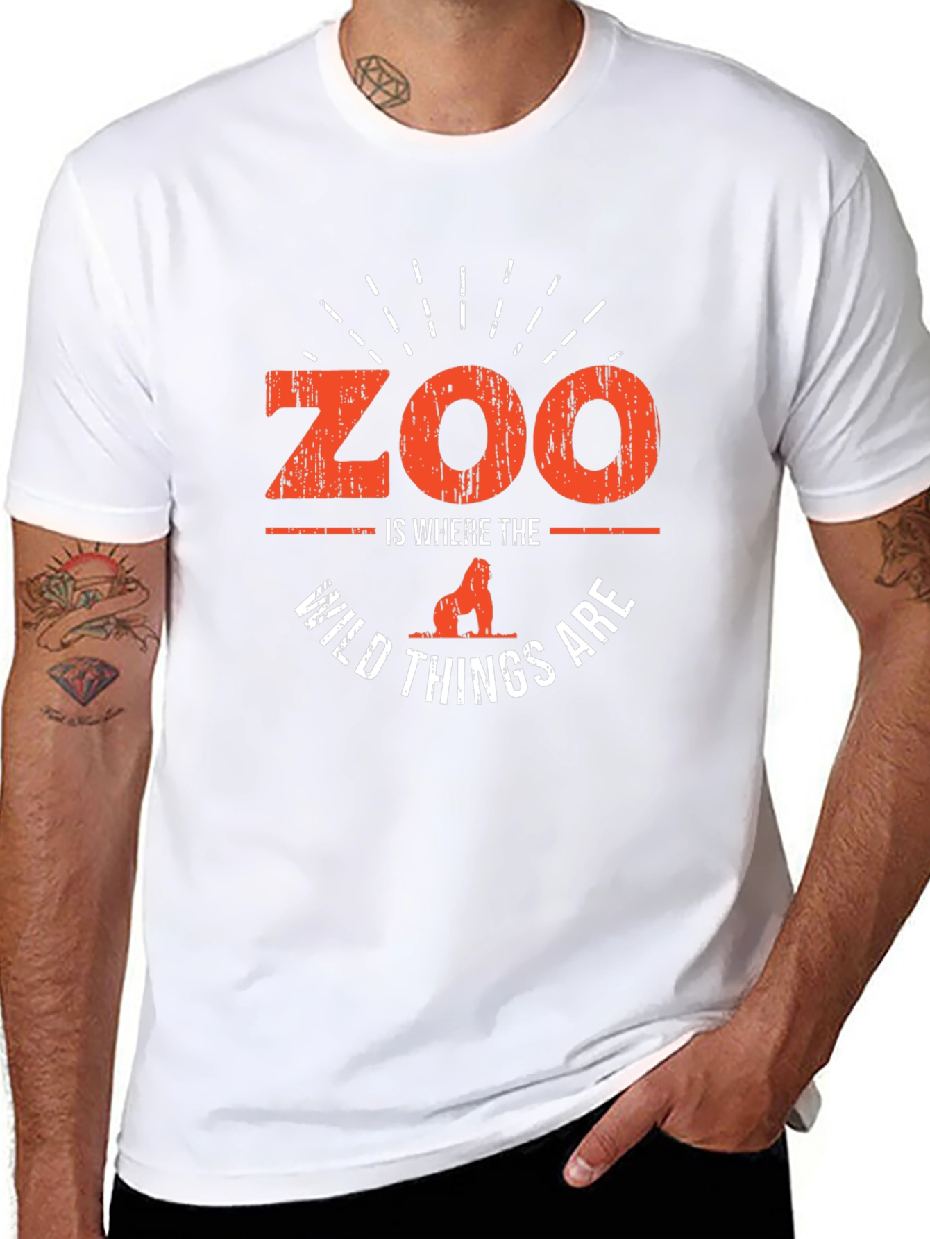 Zoo Wild Things Graphic T-Shirt