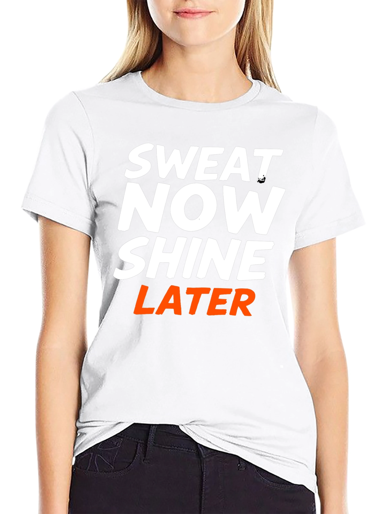 Sweat Now Shine Later Graphic T-Shirt