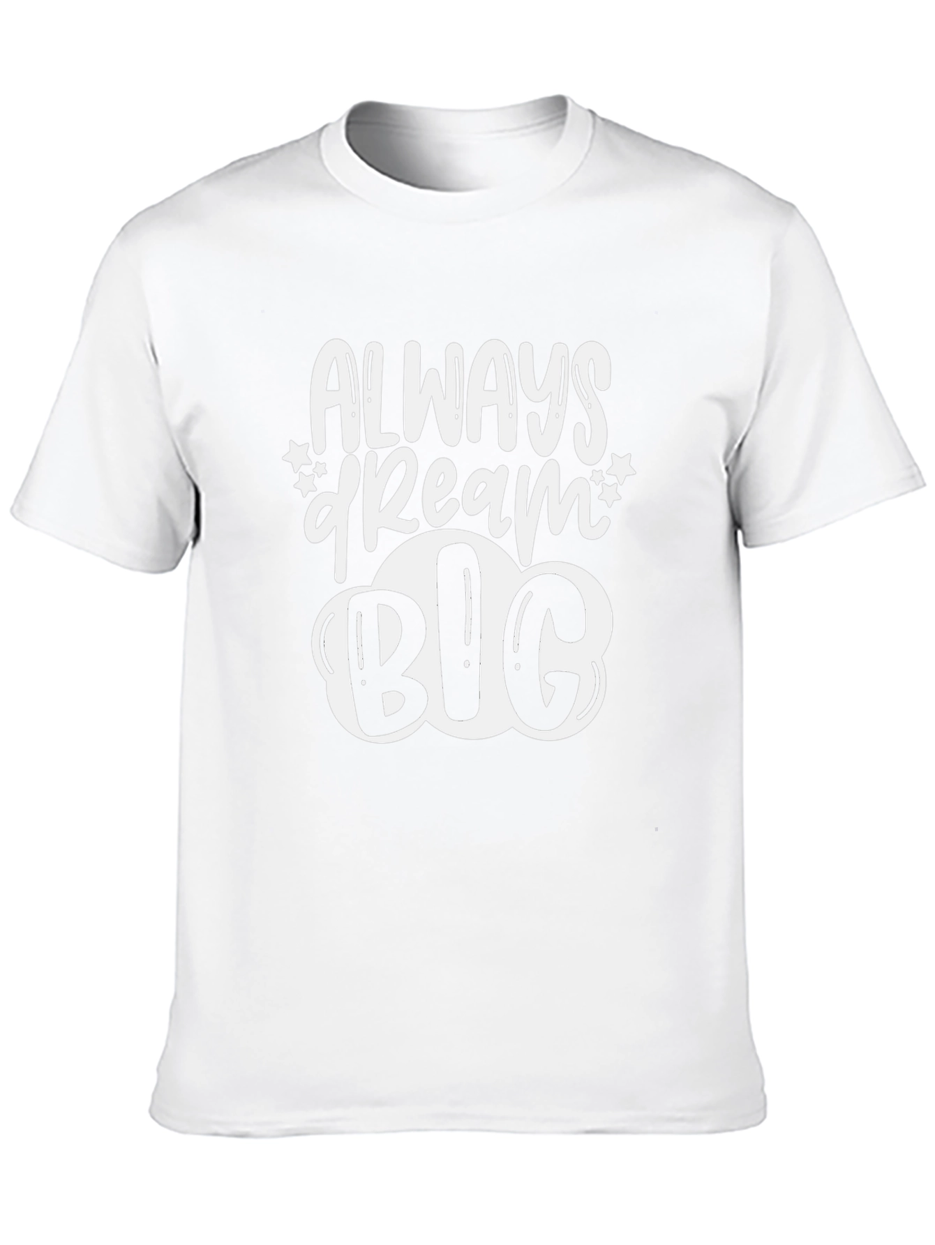 Always Dream Big Graphic Tee - Stylish Black T-Shirt