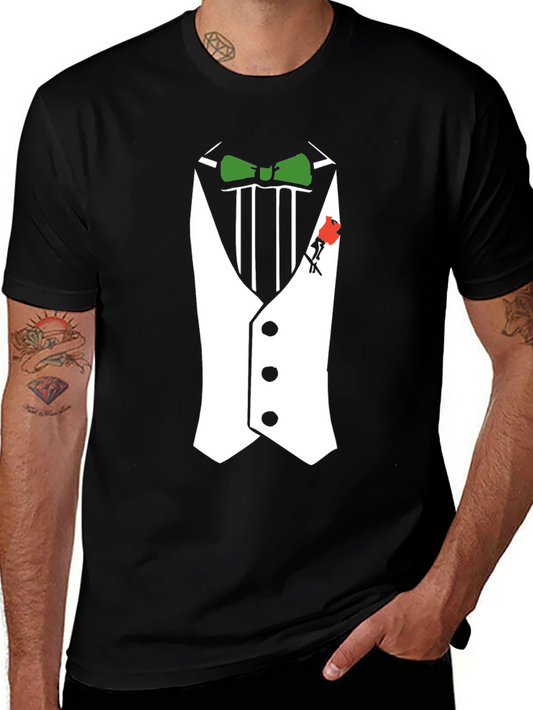 Tuxedo Graphic Tee - Formal Fun!