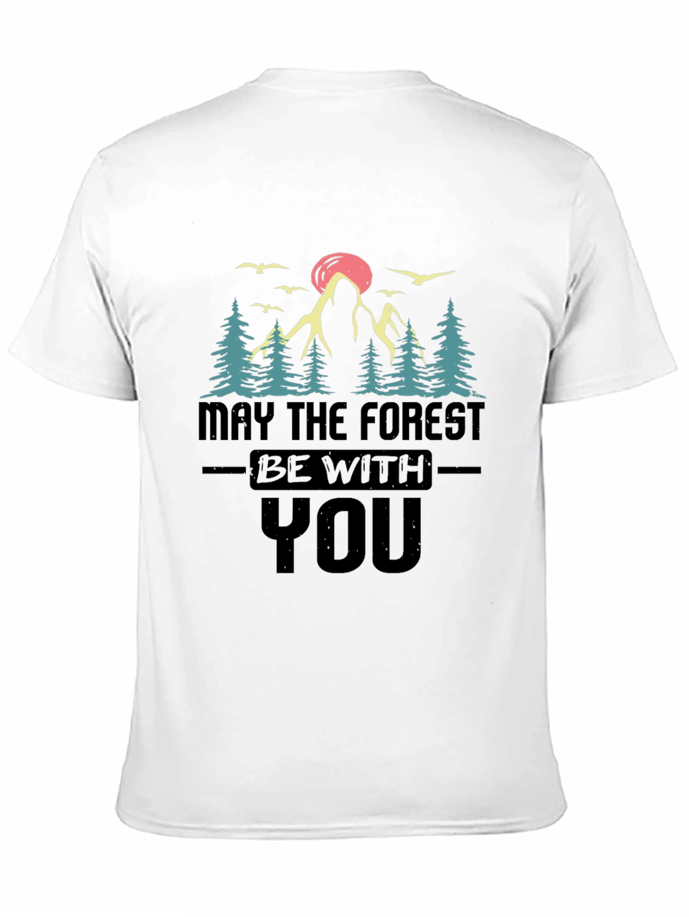 May the Forest Be With You Graphic Tee