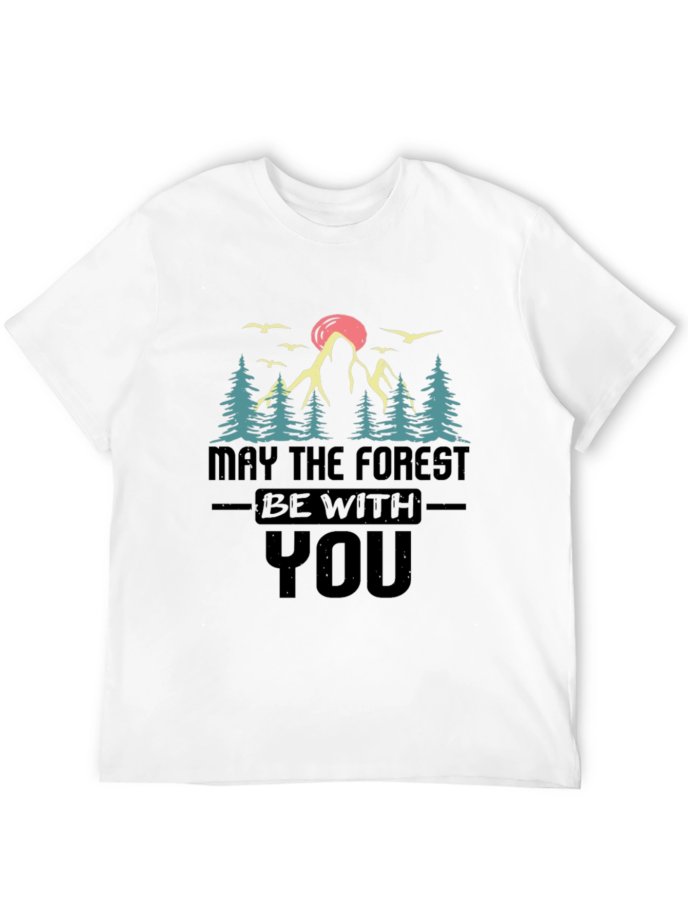 May the Forest Be With You Graphic Tee