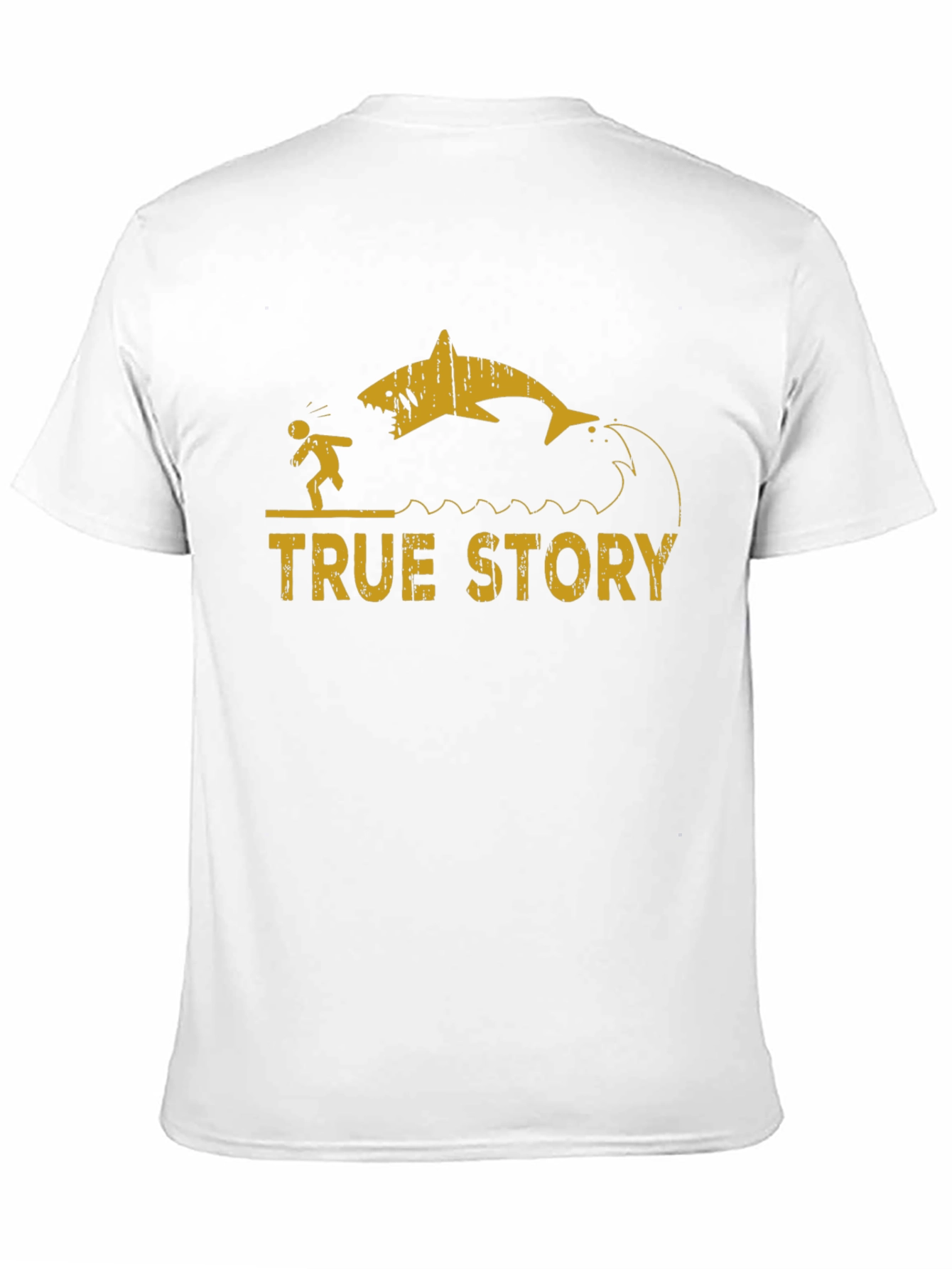 True Story Shark Attack Graphic Tee