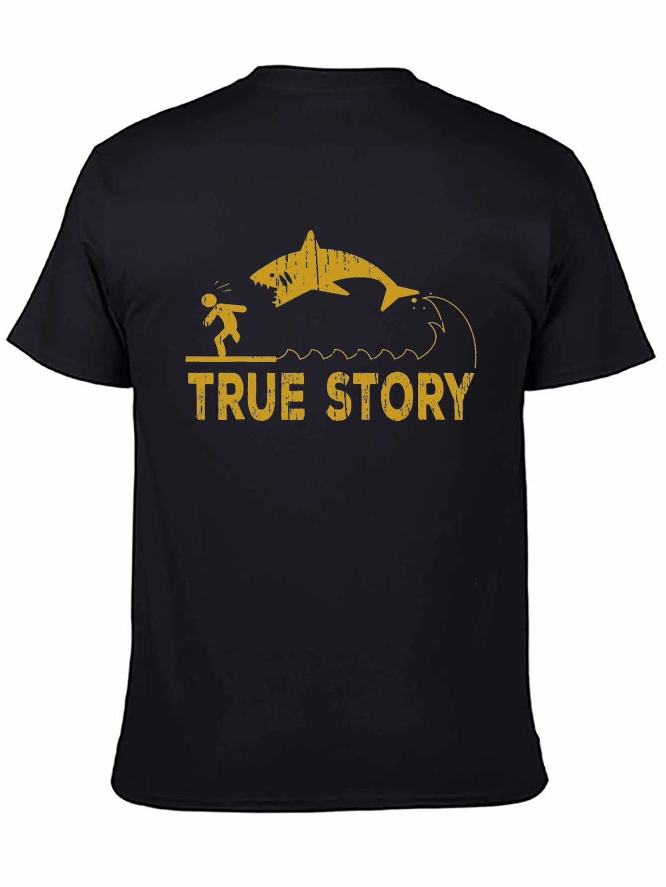 True Story Shark Attack Graphic Tee