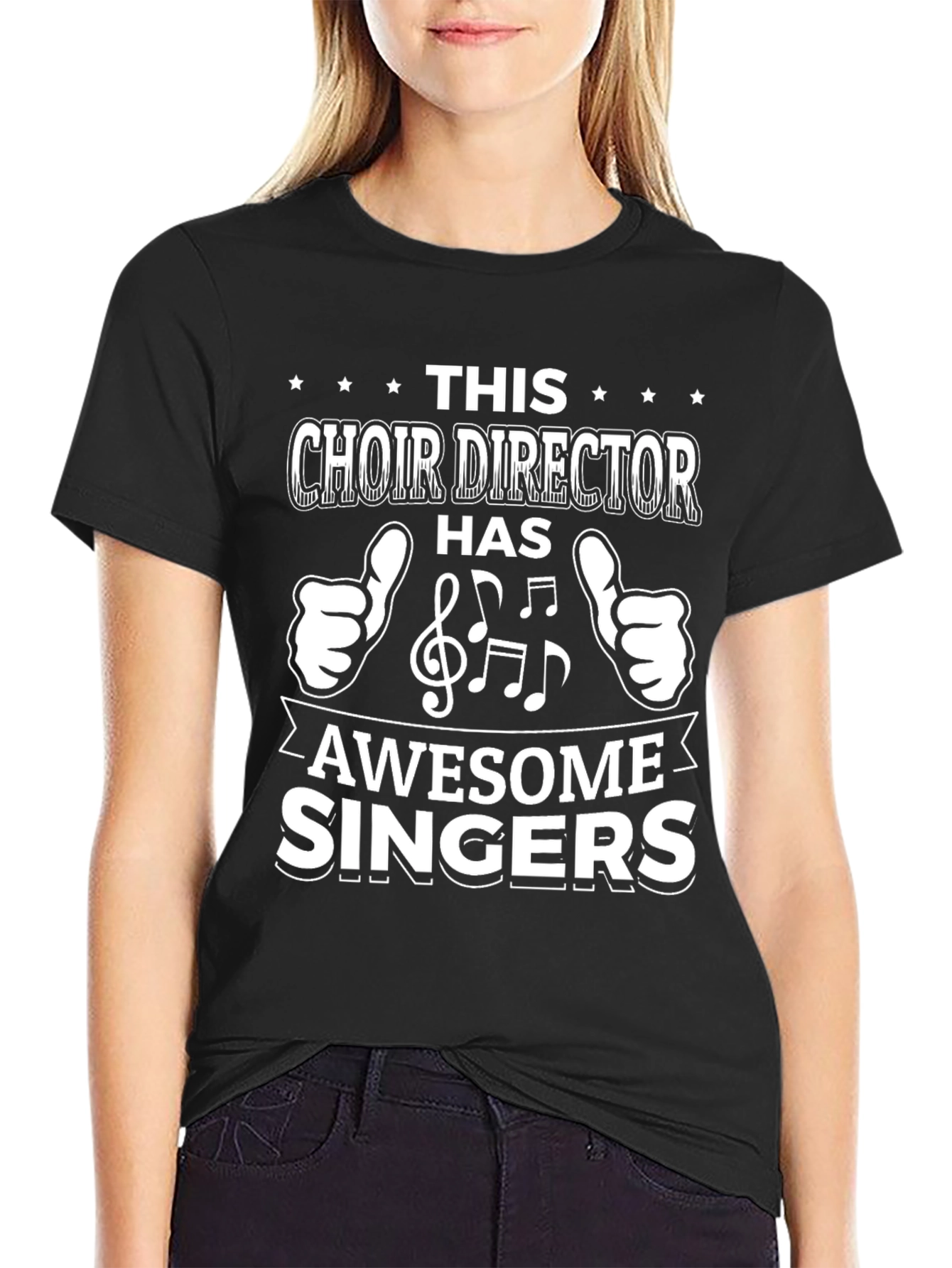 Choir Director Awesome Singers Graphic Tee