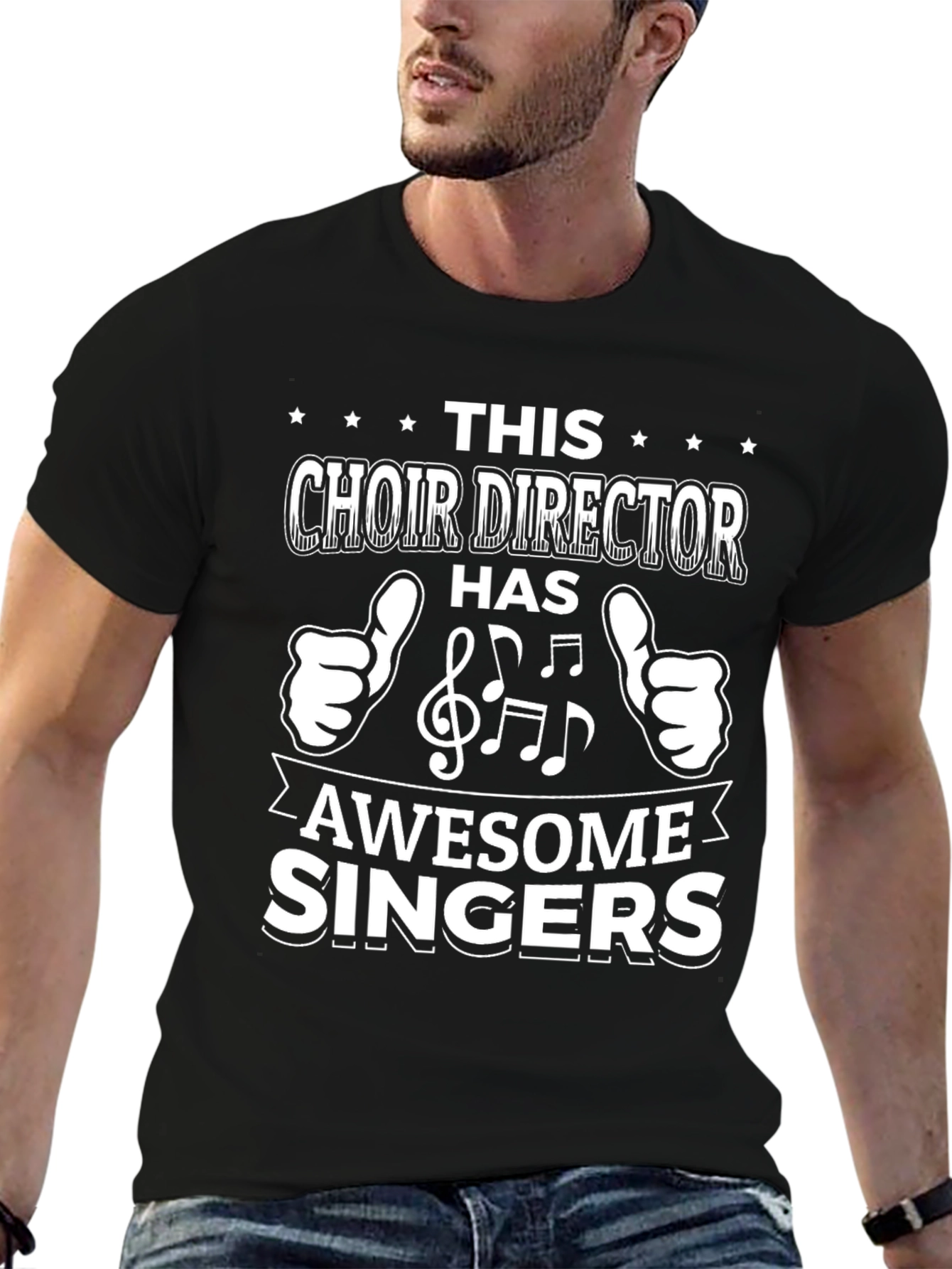 Choir Director Awesome Singers Graphic Tee