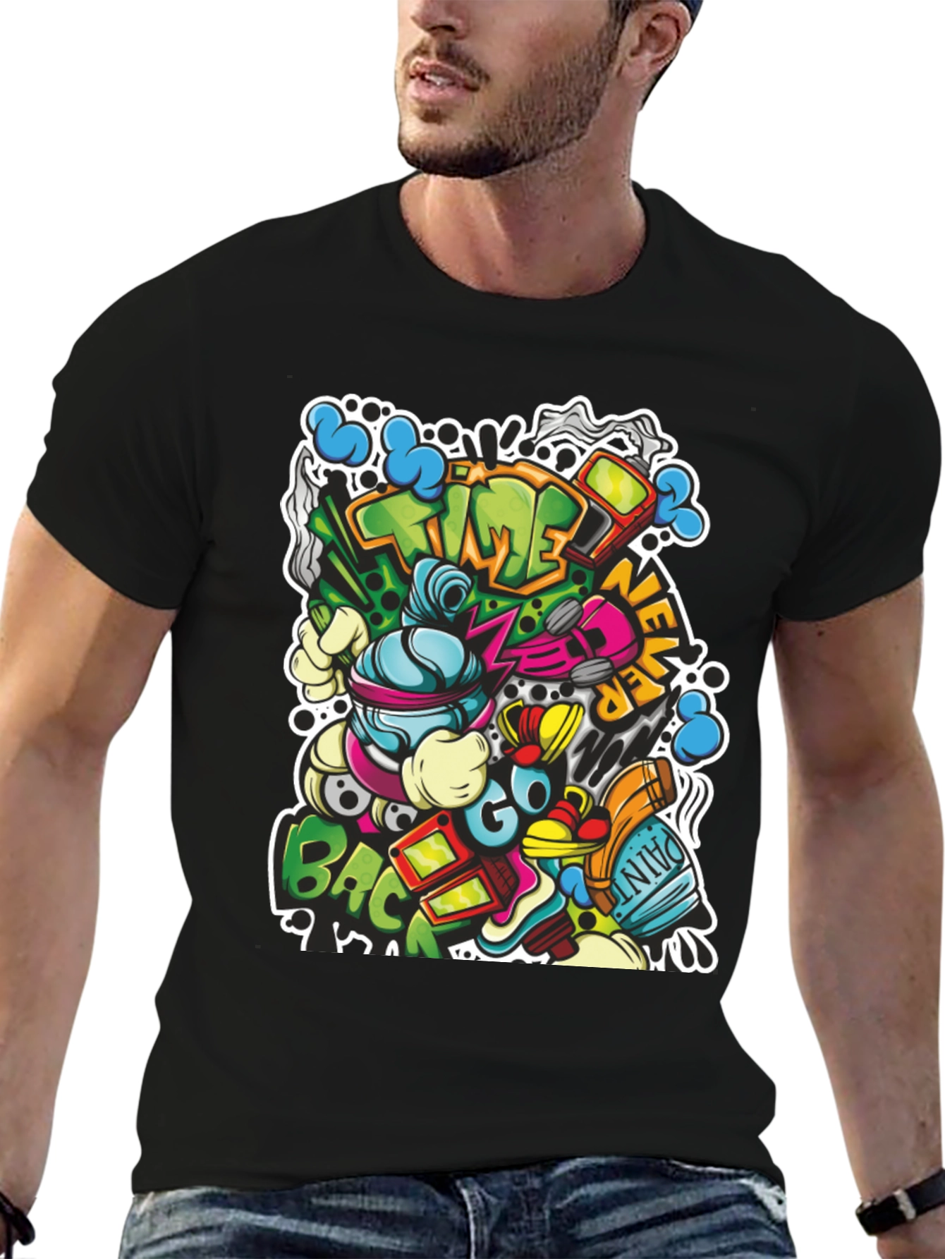Time Never Goes Back Graphic Tee