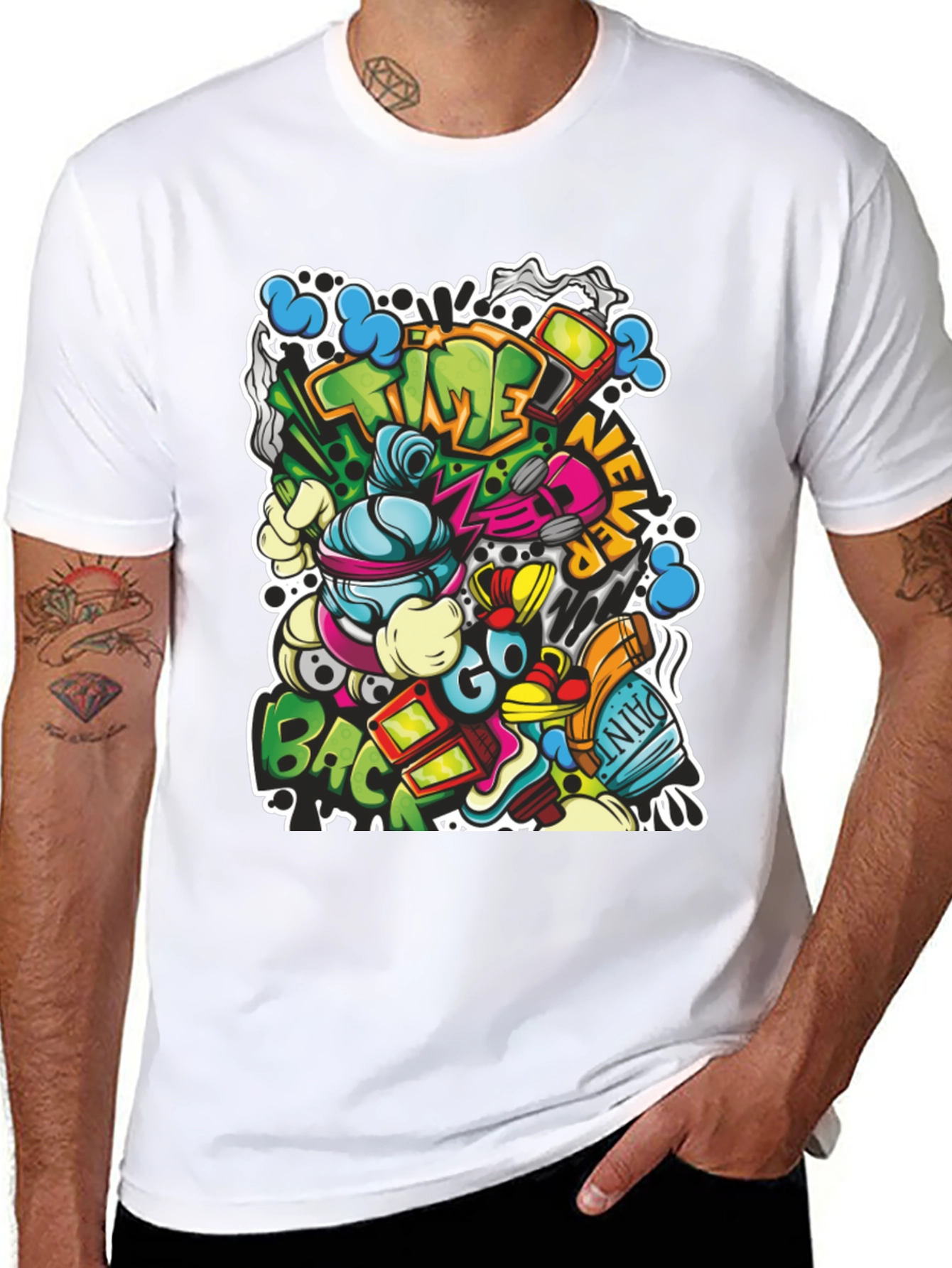 Time Never Goes Back Graphic Tee