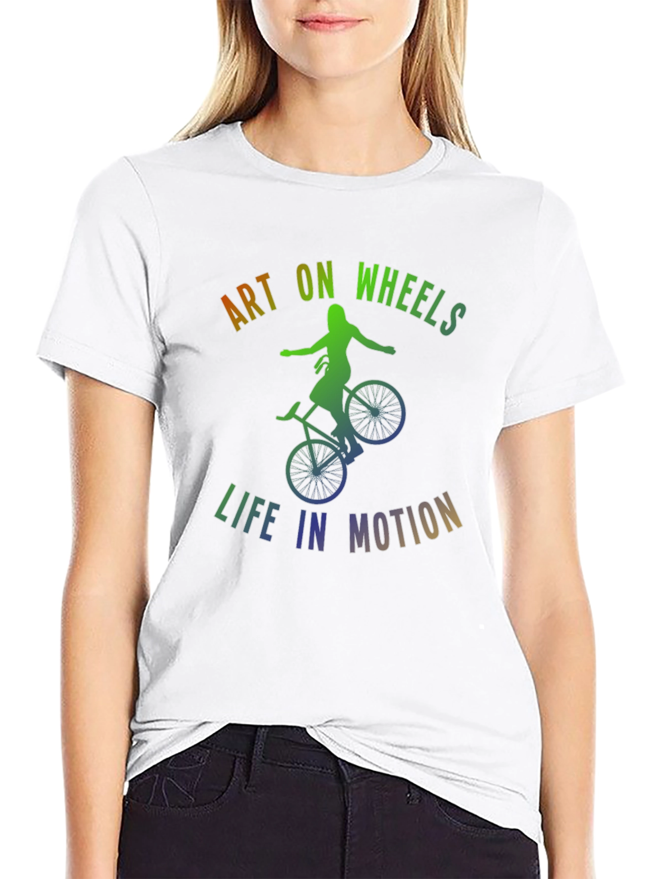 Art on Wheels T-Shirt - Life in Motion