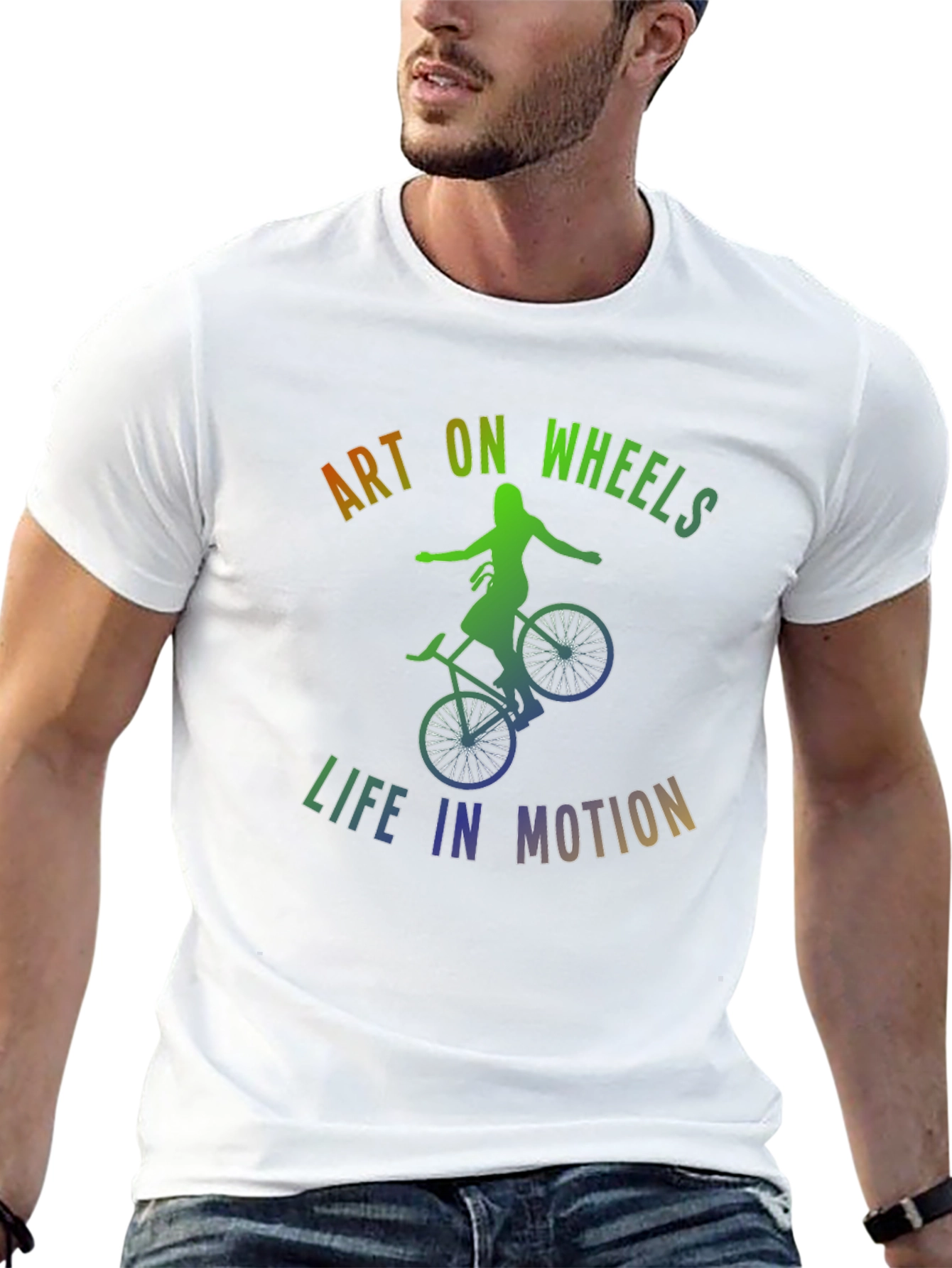 Art on Wheels T-Shirt - Life in Motion
