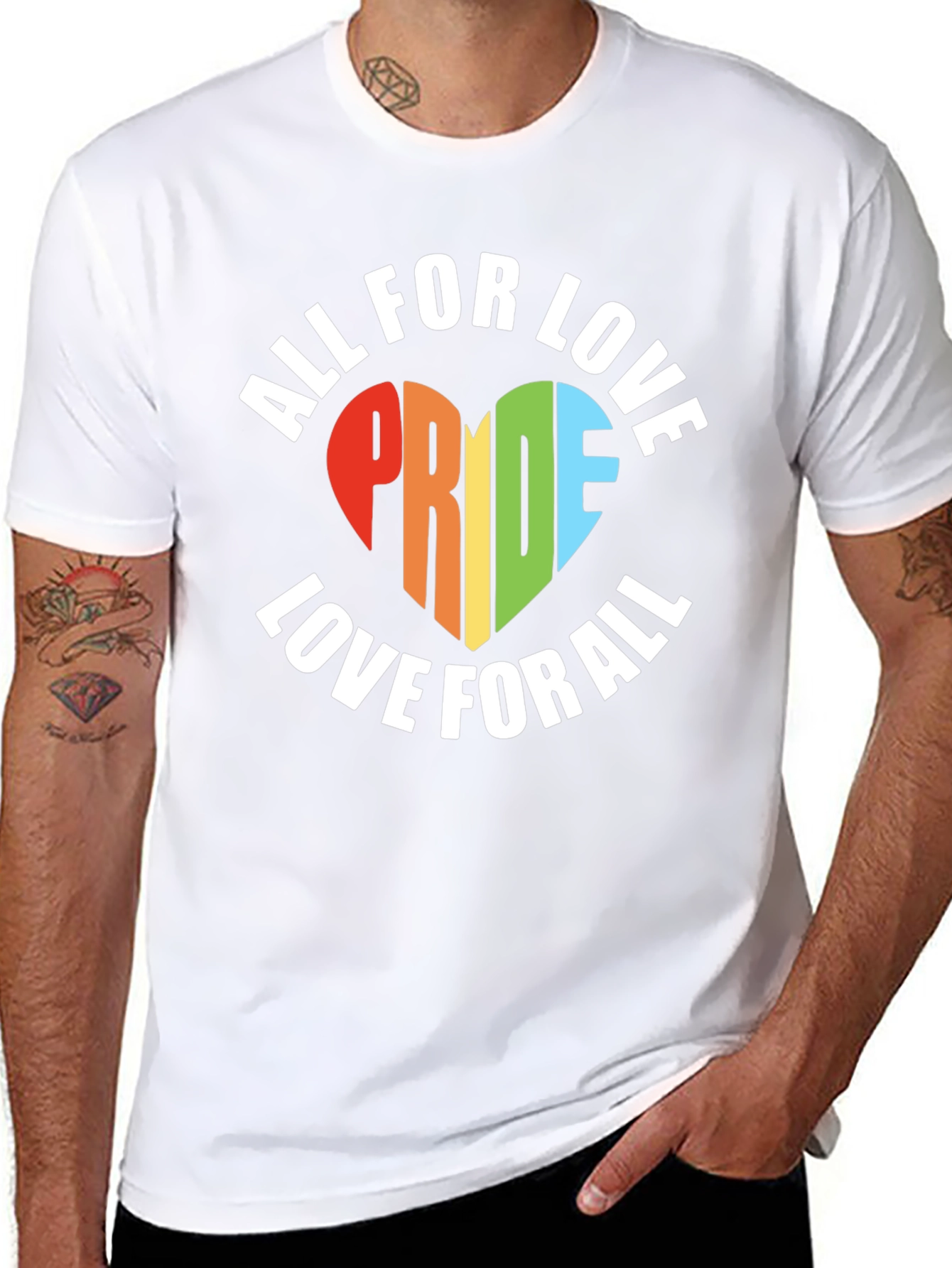 Pride Love Graphic T-Shirt