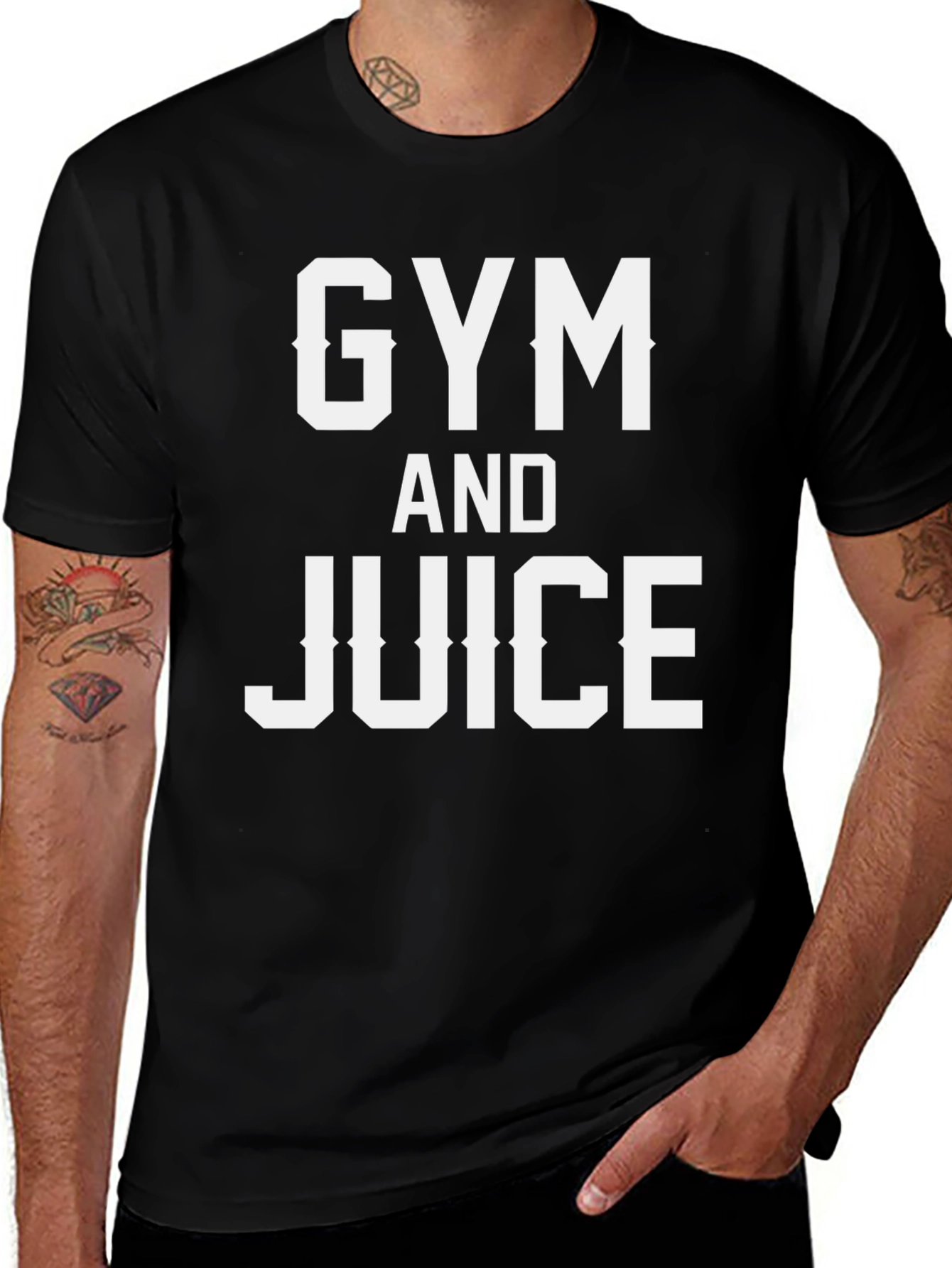Gym and Juice Graphic Tee