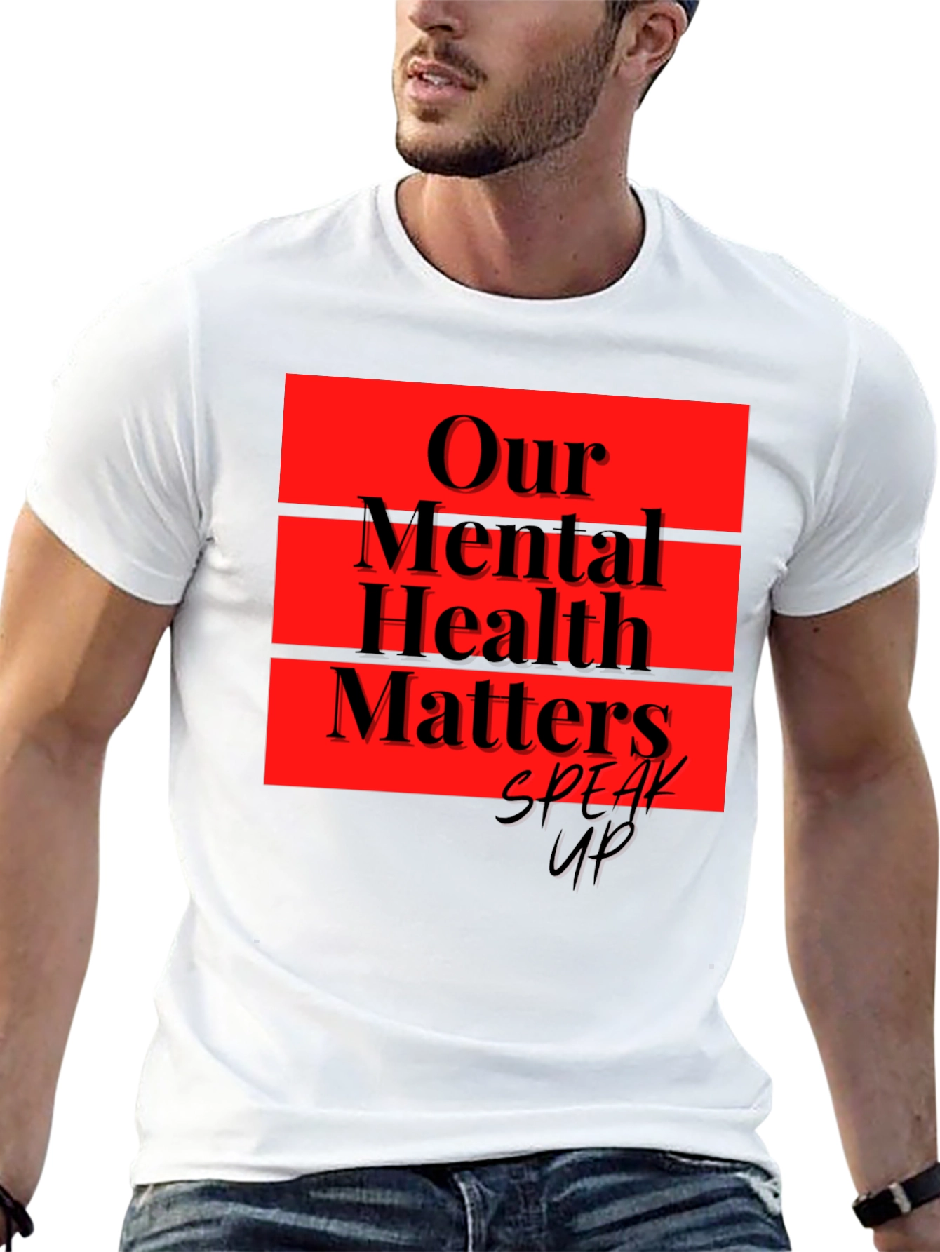 Our Mental Health Matters Black T-Shirt
