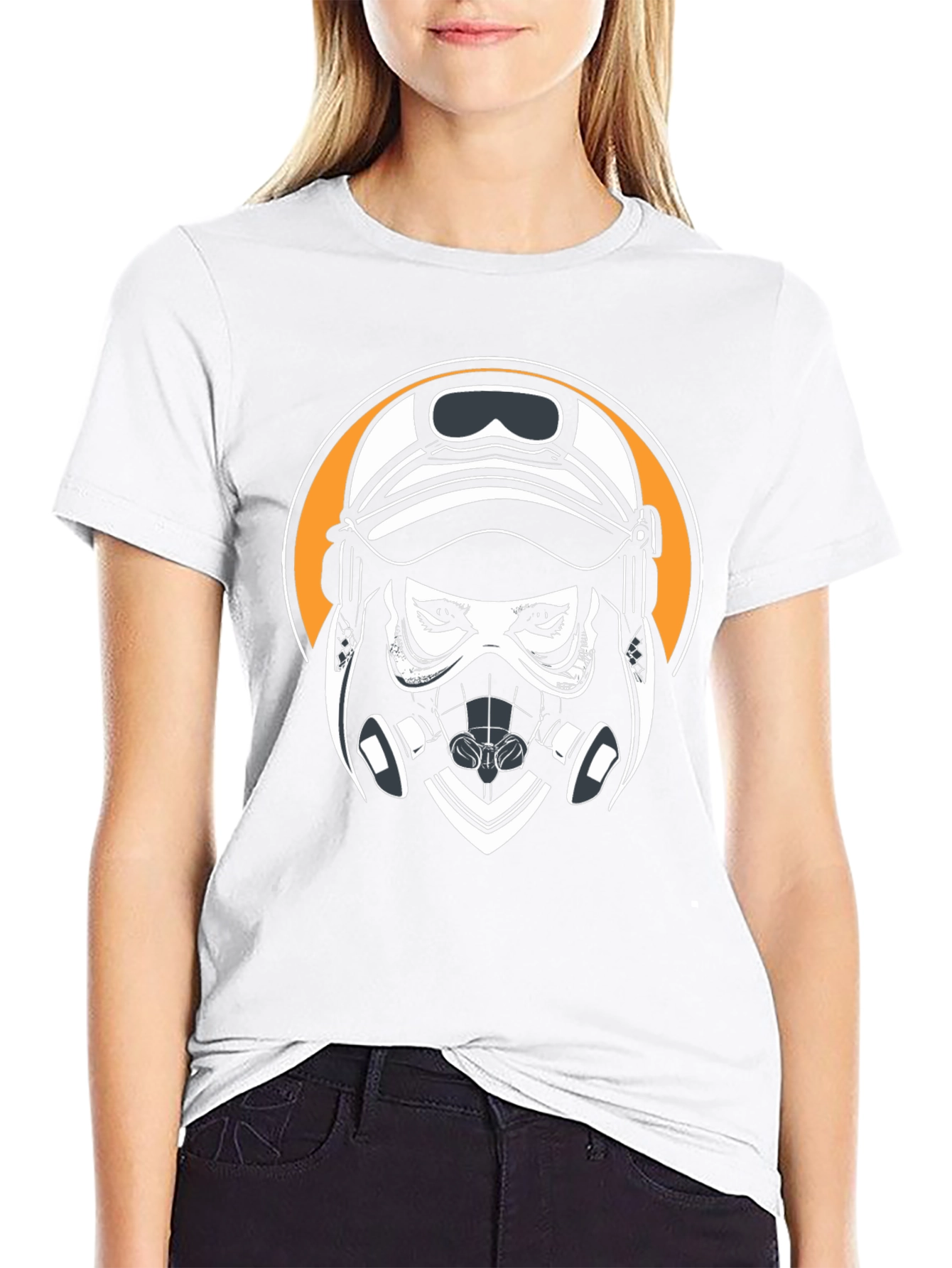 Gas Mask Graphic Black T-Shirt