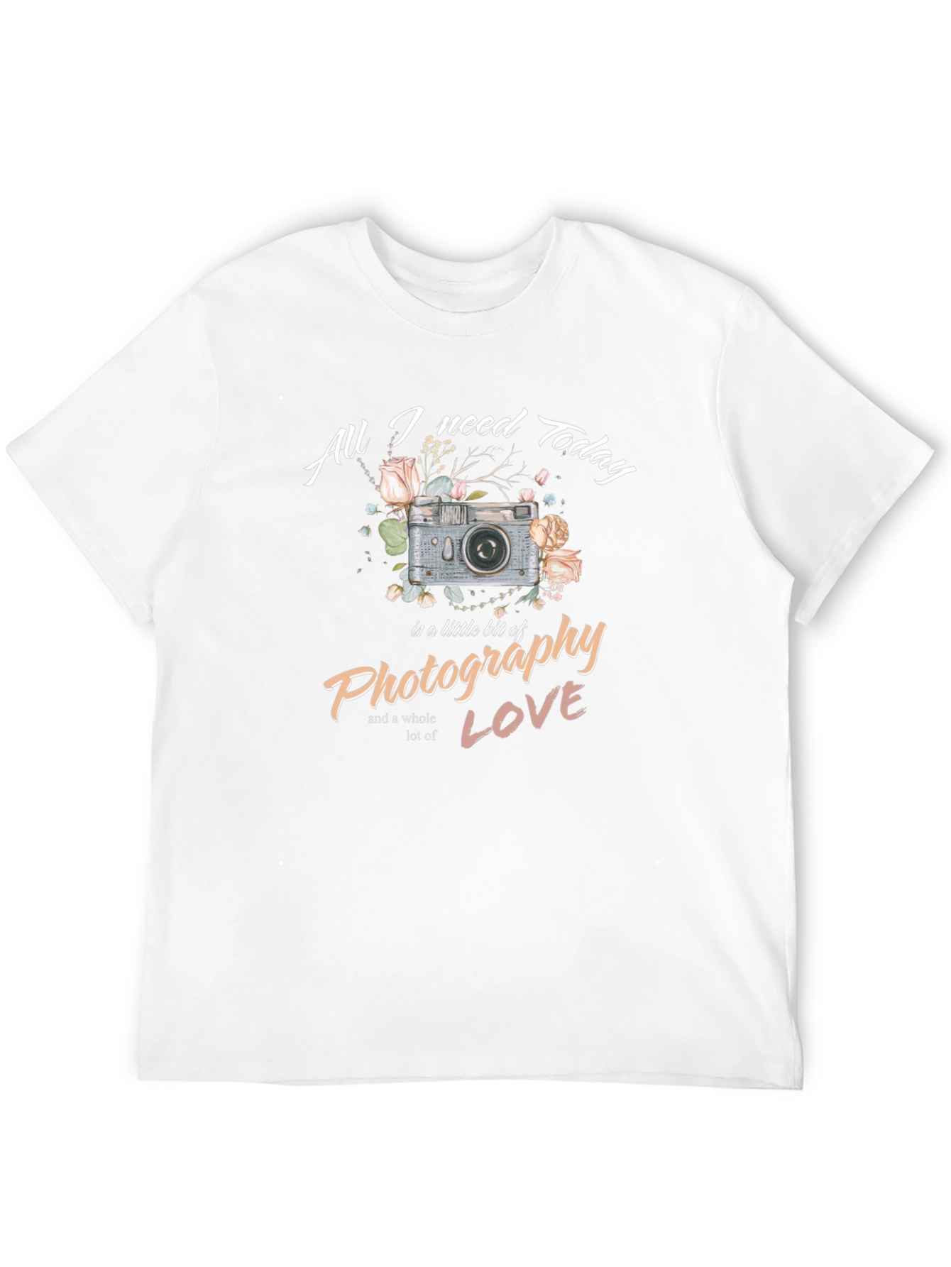 Photography Lovers Tee - All I Need Today