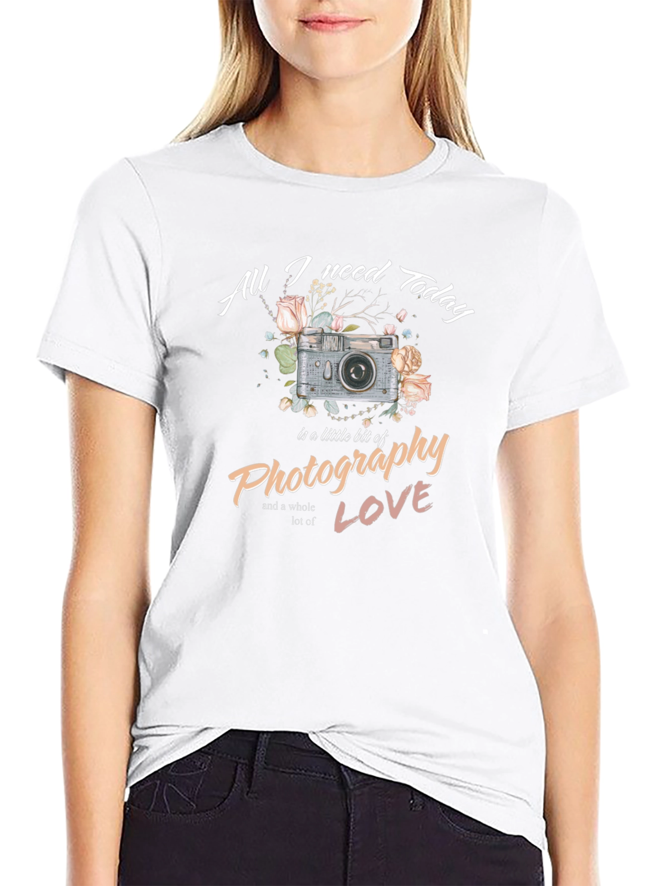 Photography Lovers Tee - All I Need Today