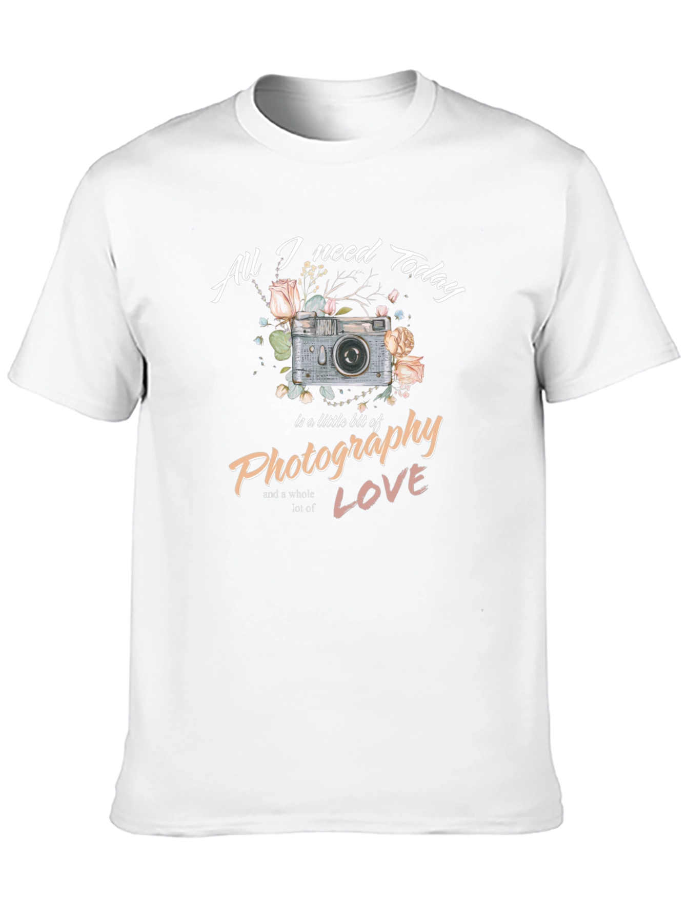 Photography Lovers Tee - All I Need Today