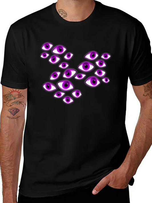 Eye See You Graphic T-Shirt - Mens Black Tee