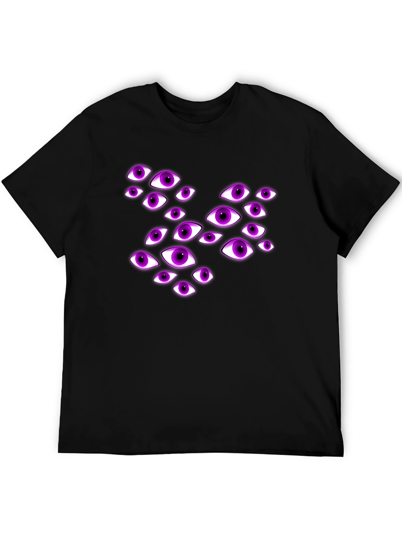 Eye See You Graphic T-Shirt - Mens Black Tee